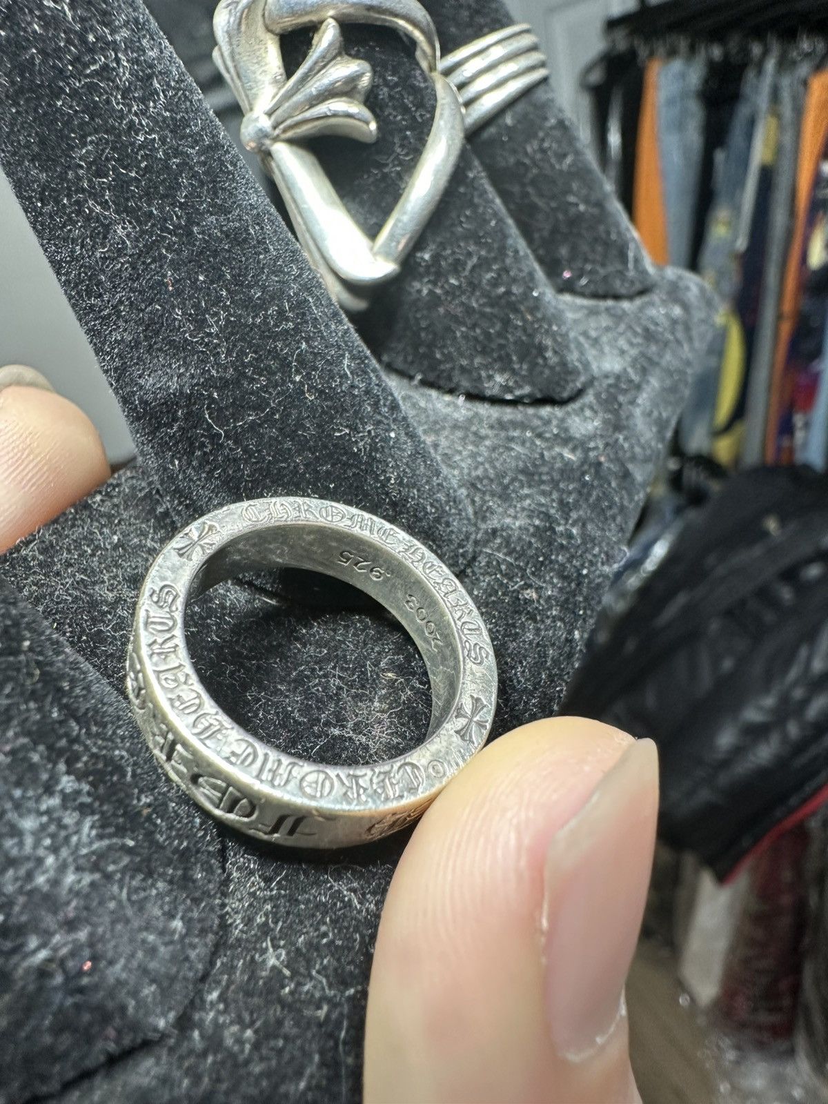 Chrome Hearts CHROME HEARTS RING forever 8.5 Size ONE SIZE - 6 Thumbnail