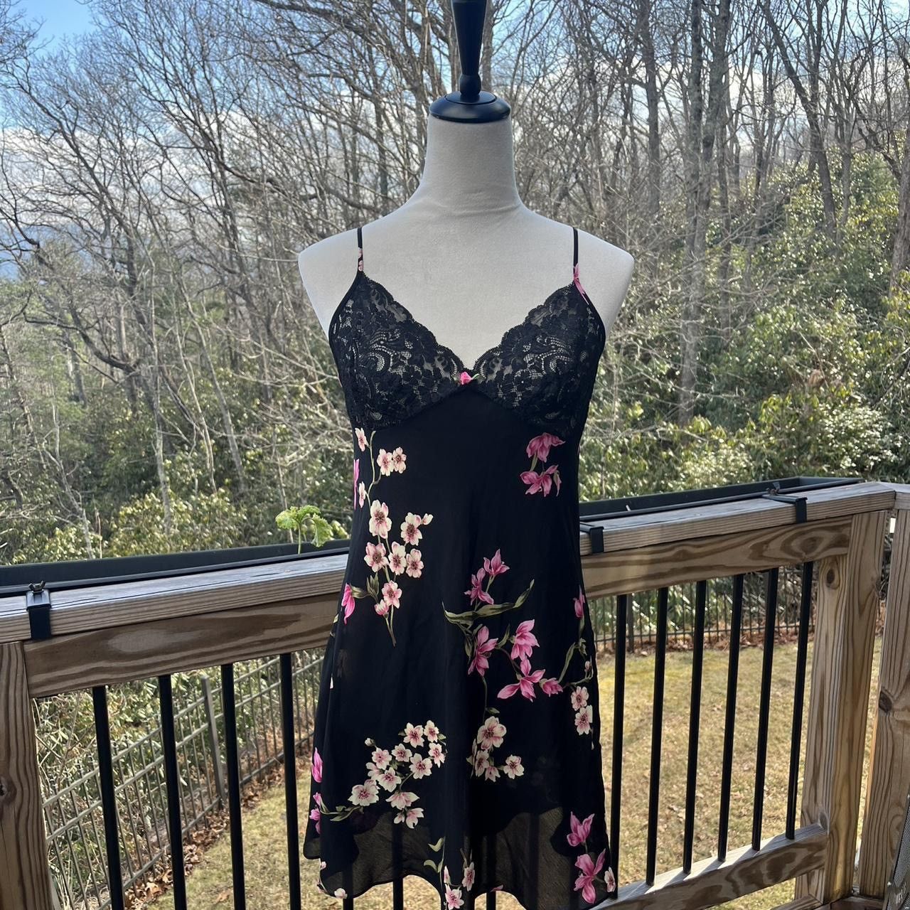 Oscar De La Renta Oscar De La Renta Pink Label Floral Slip Dress Size S / US 4 / IT 40 - 1 Thumbnail