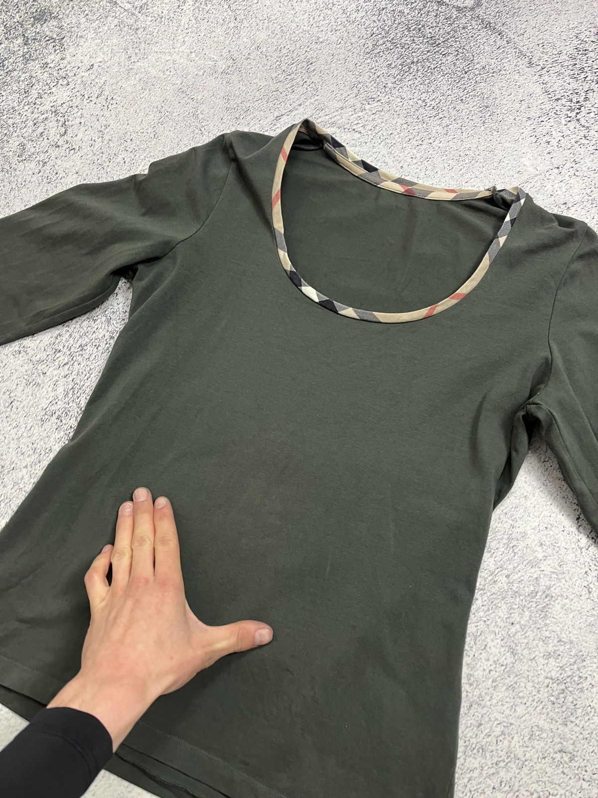 Burberry Burberry London Nova Check Women’s Blouse Shirt Longsleeve Size L / US 10 / IT 46 - 9 Thumbnail