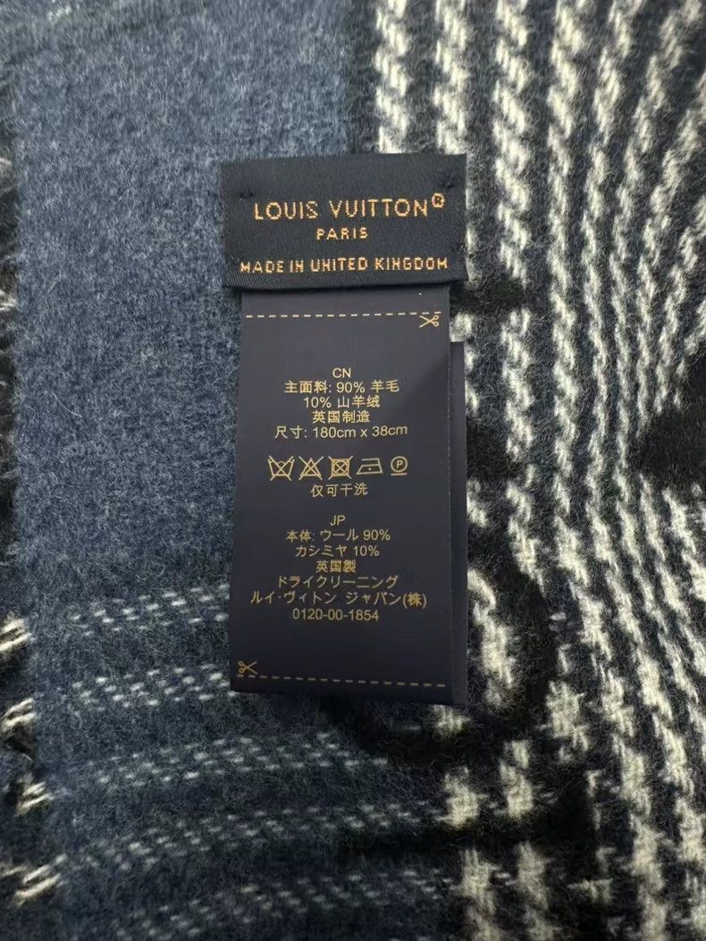 Louis Vuitton Louis Vuitton Full print wool scarf Size ONE SIZE - 2 Thumbnail