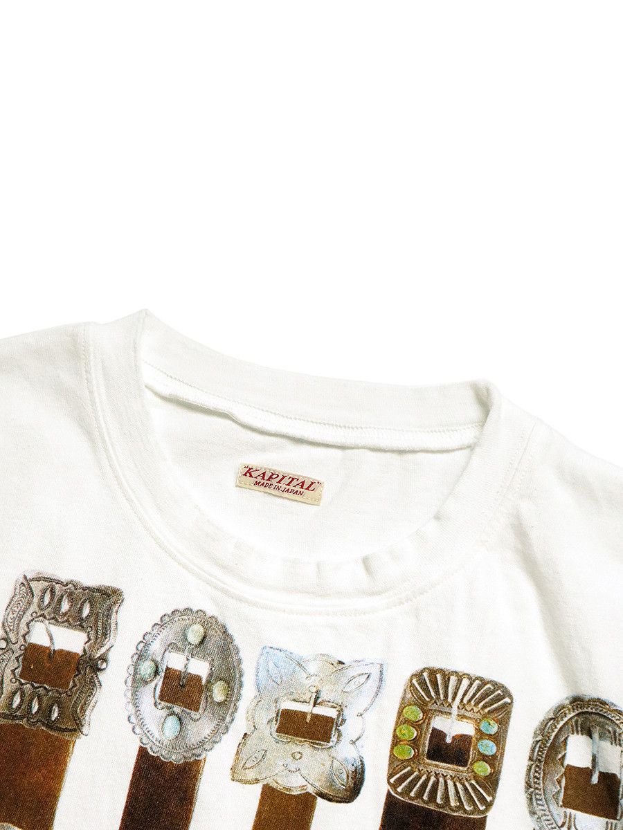 Kapital Kapital 20 Tenjiku Crew T-Shirt (Curtain Concho Print) Size US S / EU 44-46 / 1 - 3 Thumbnail