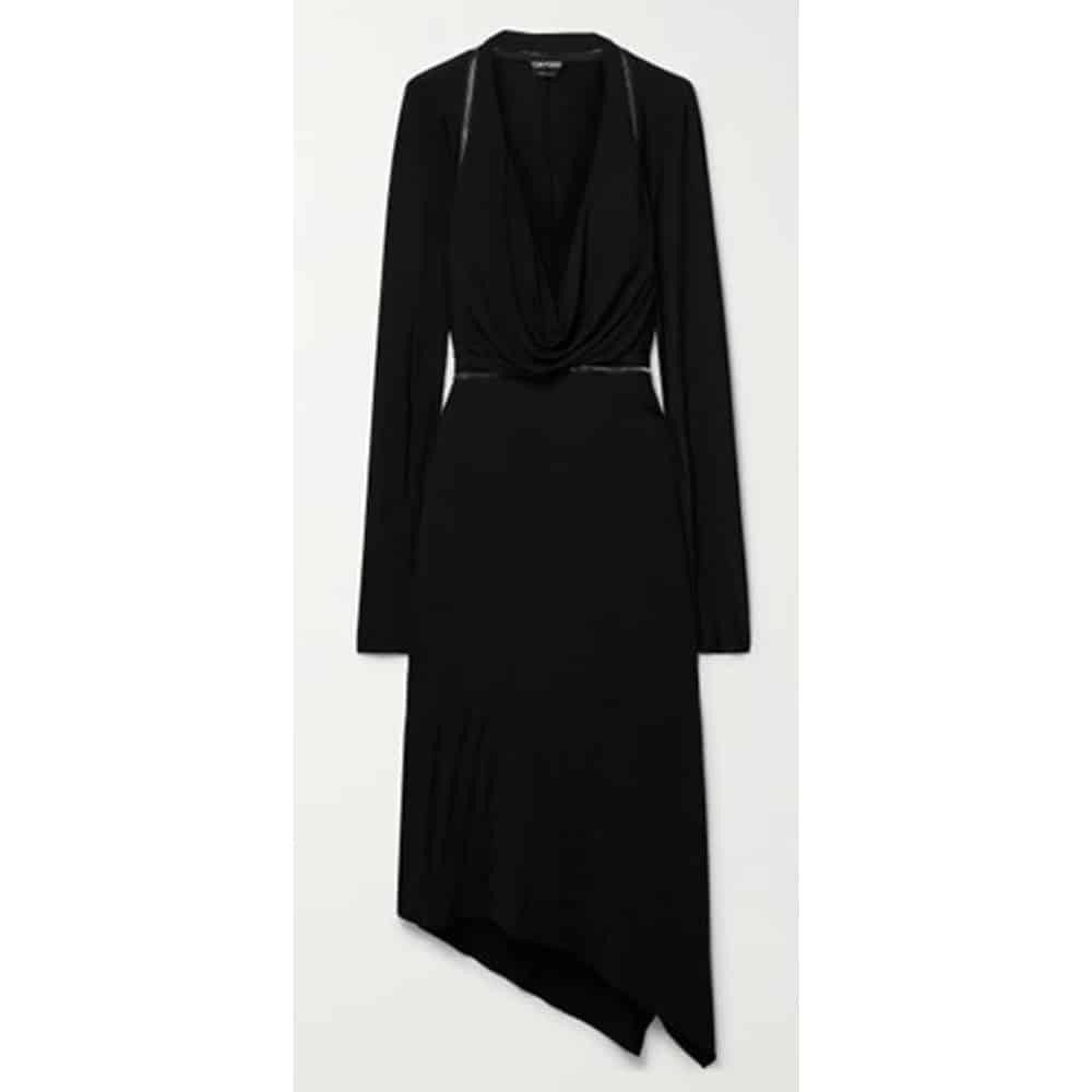 Tom Ford o1loc1c0924 ABJ665 Cut and Sewn Dress in Black Size XS / US 0-2 / IT 36-38 - 1 Preview
