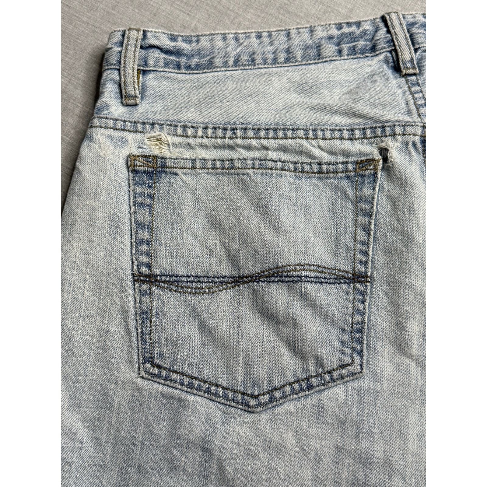 Lee × Vintage Vintage Y2K Lee Heritage Bootcut Distressed Jeans 35x29 Size US 35 - 6 Thumbnail