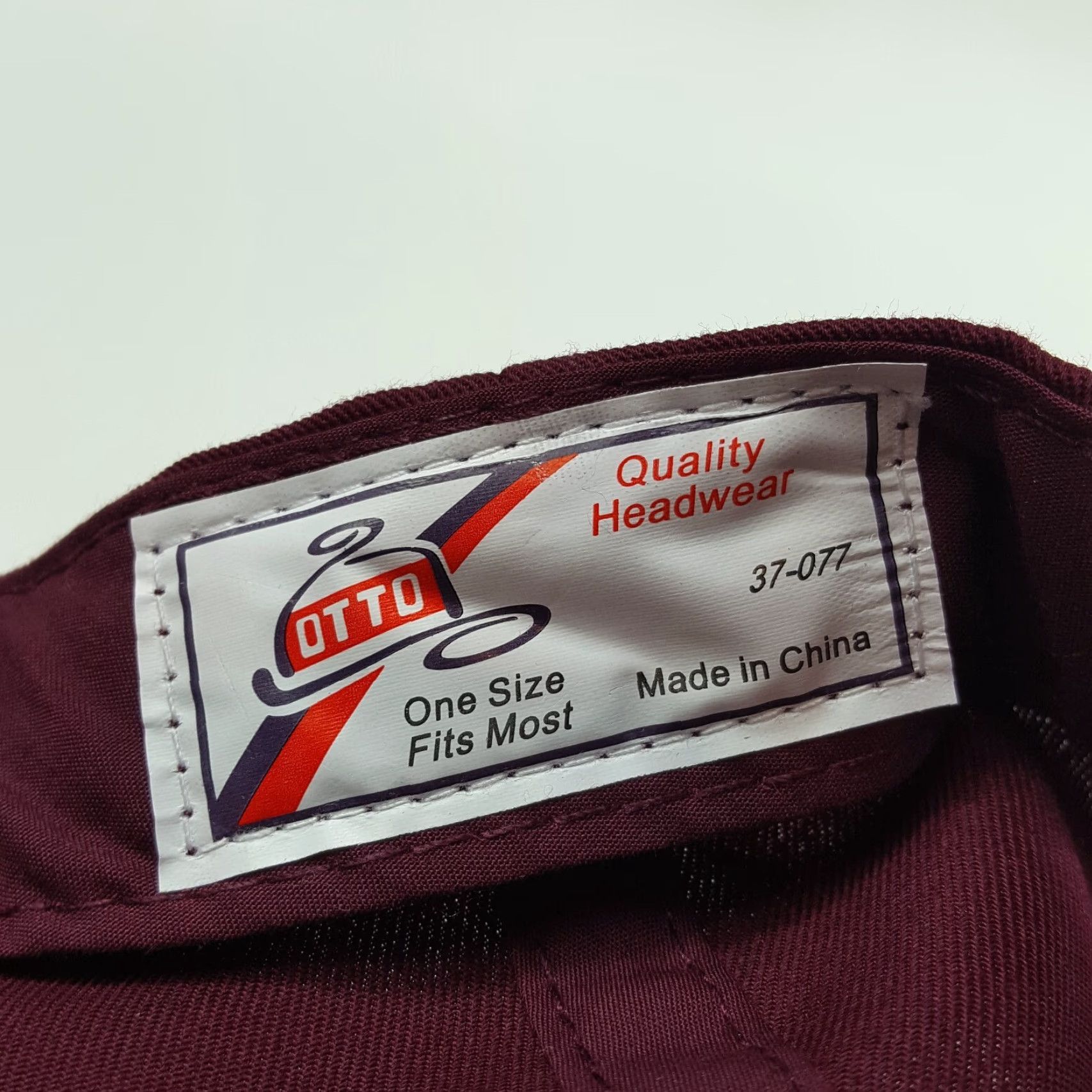 Vintage VINTAGE Otto Red Trucker Hat Snapback Adjustable Strap Retro 80s 90s Cap Rope Canvas Polyester Cotton Mens Hat Size ONE SIZE - 7 Thumbnail