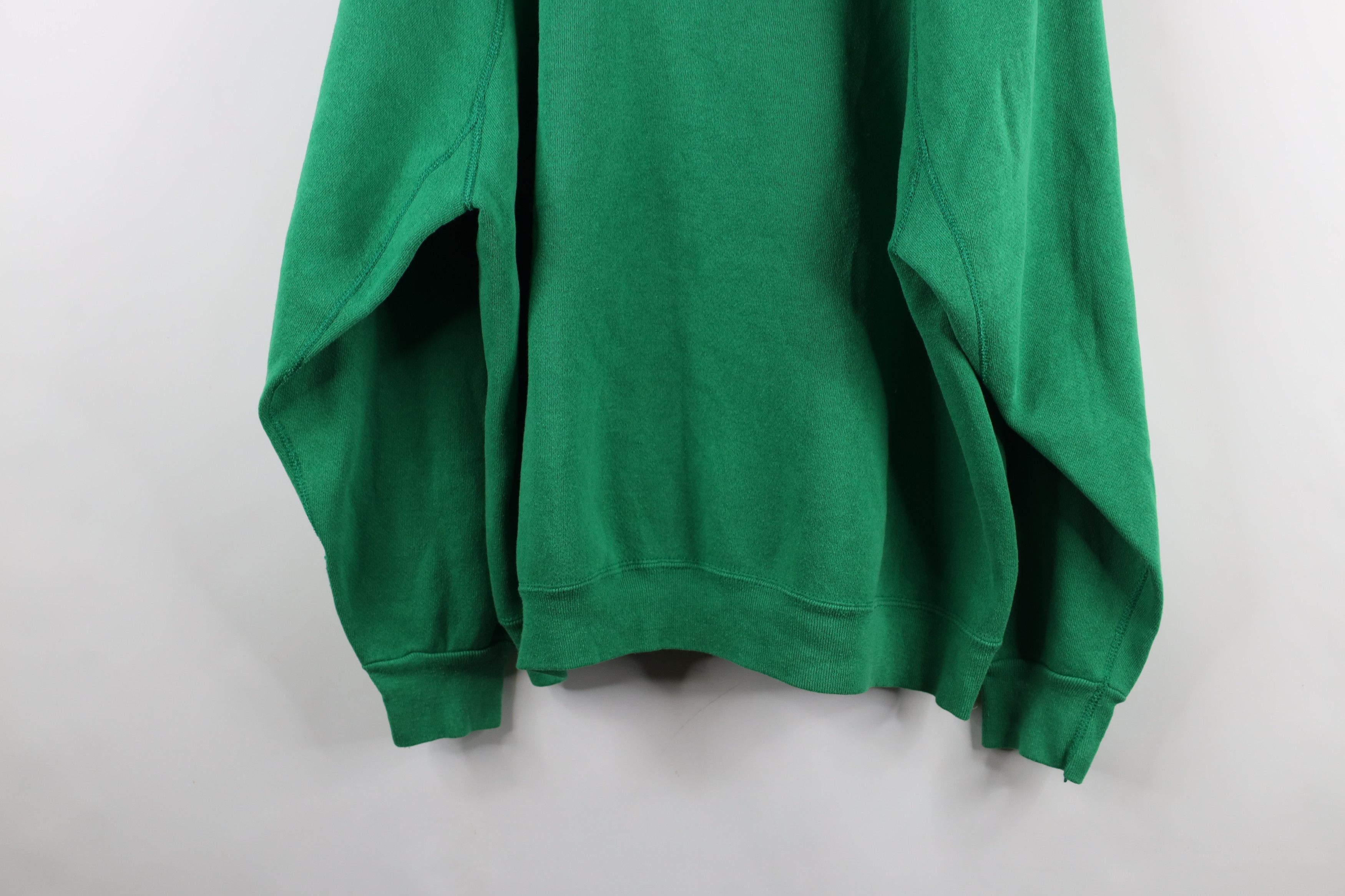 Vintage Vintage 70s 80s Gusset Soccer Hoodie Sweatshirt Green USA Size XL / US 12-14 / IT 48-50 - 14 Thumbnail