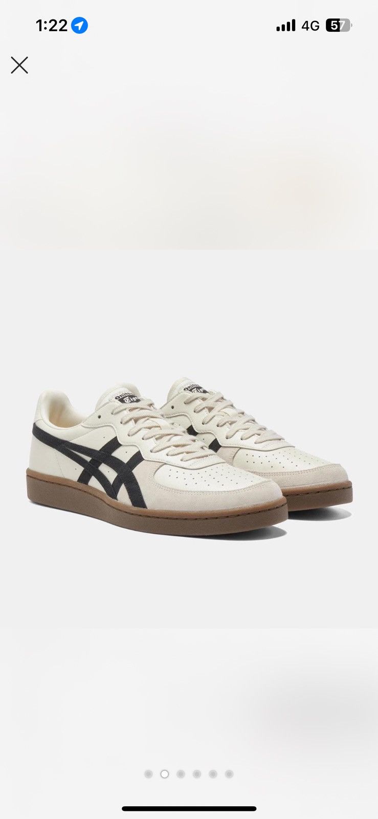 Onitsuka Tiger Onitsuka Tiger GSM Cream and Black Size US 8 / IT 38 - 2 Thumbnail
