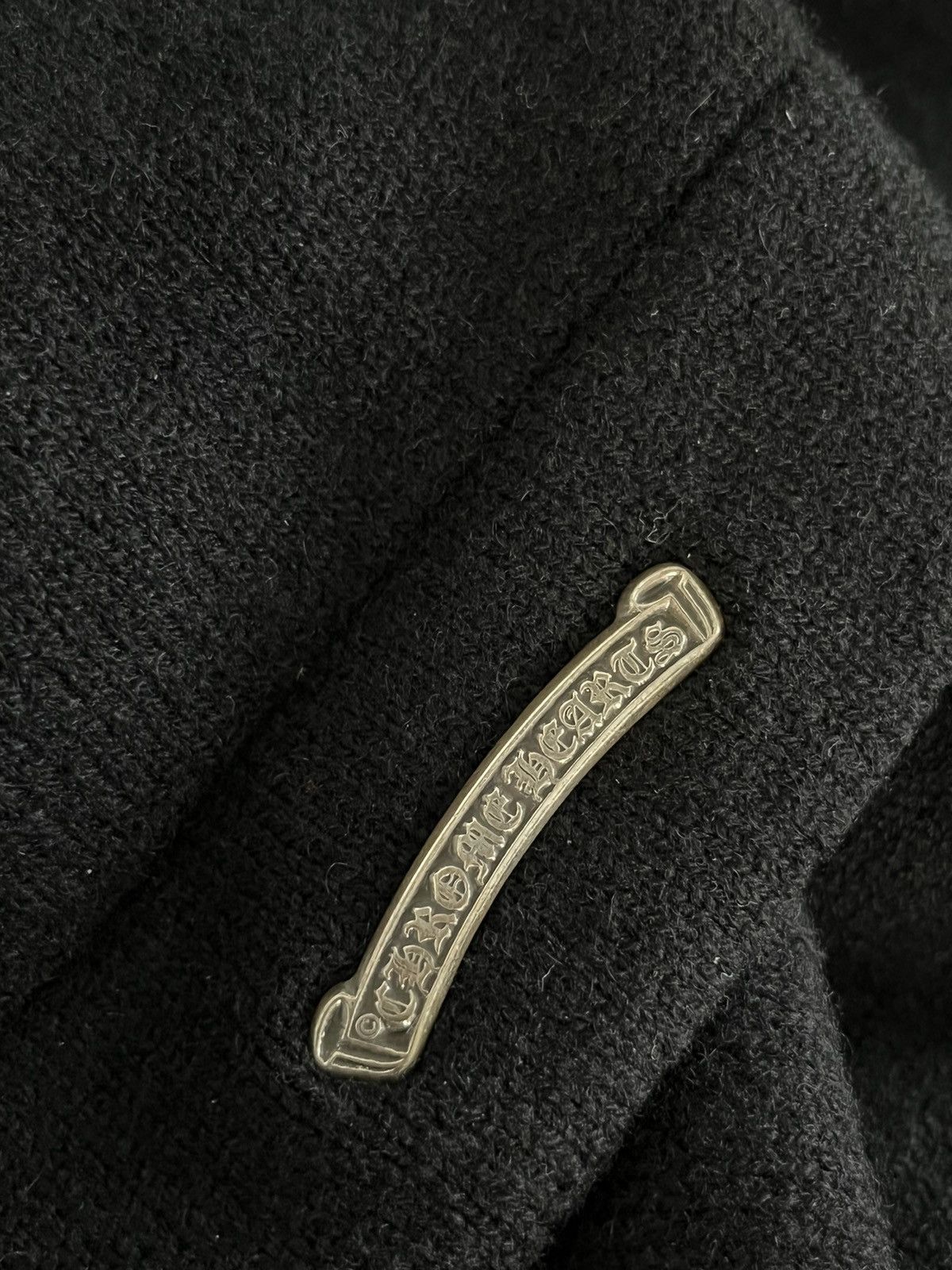Chrome Hearts ♱ ♱ Chrome Hearts Rare Limited Edition Leather ♱ ♱ ♱ Sweater Size US L / EU 52-54 / 3 - 7 Thumbnail