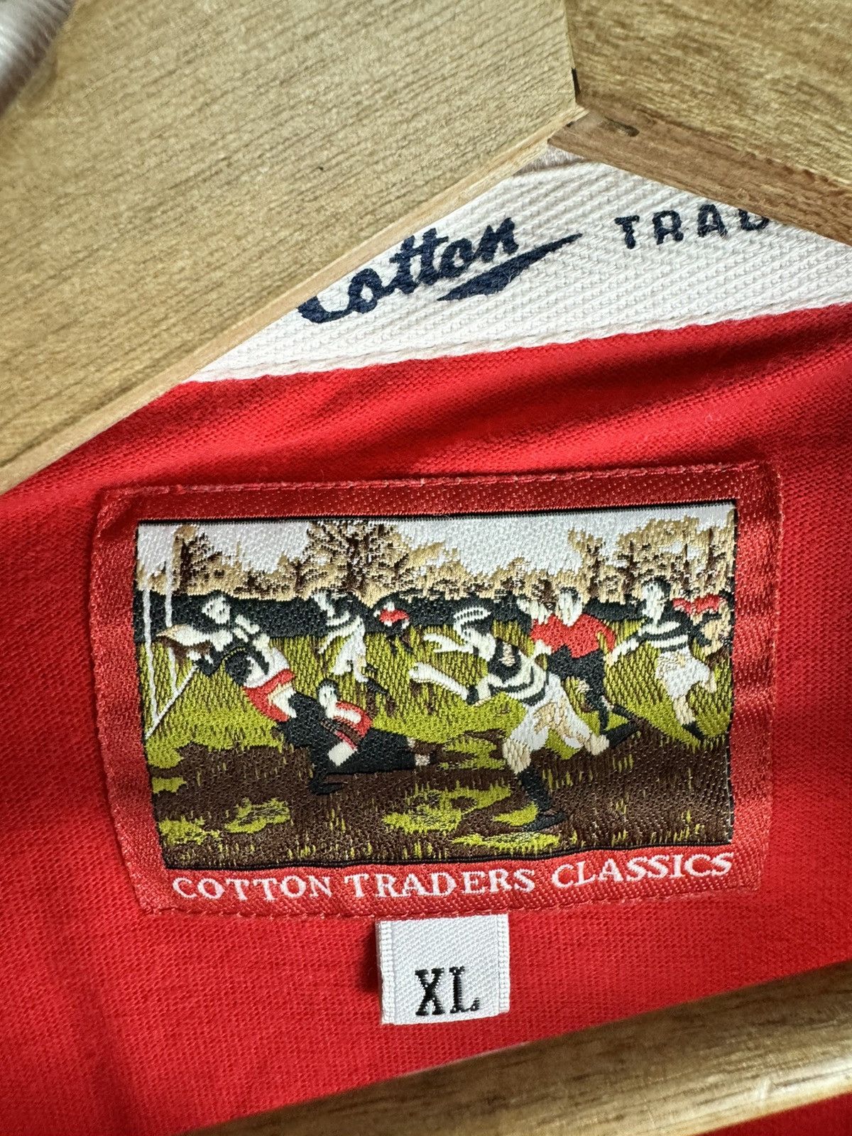 Cotton Traders × Vintage WRU Wales Rugby Union Cotton Traders Long Sleeve Jersey Size US XL / EU 56 / 4 - 3 Thumbnail