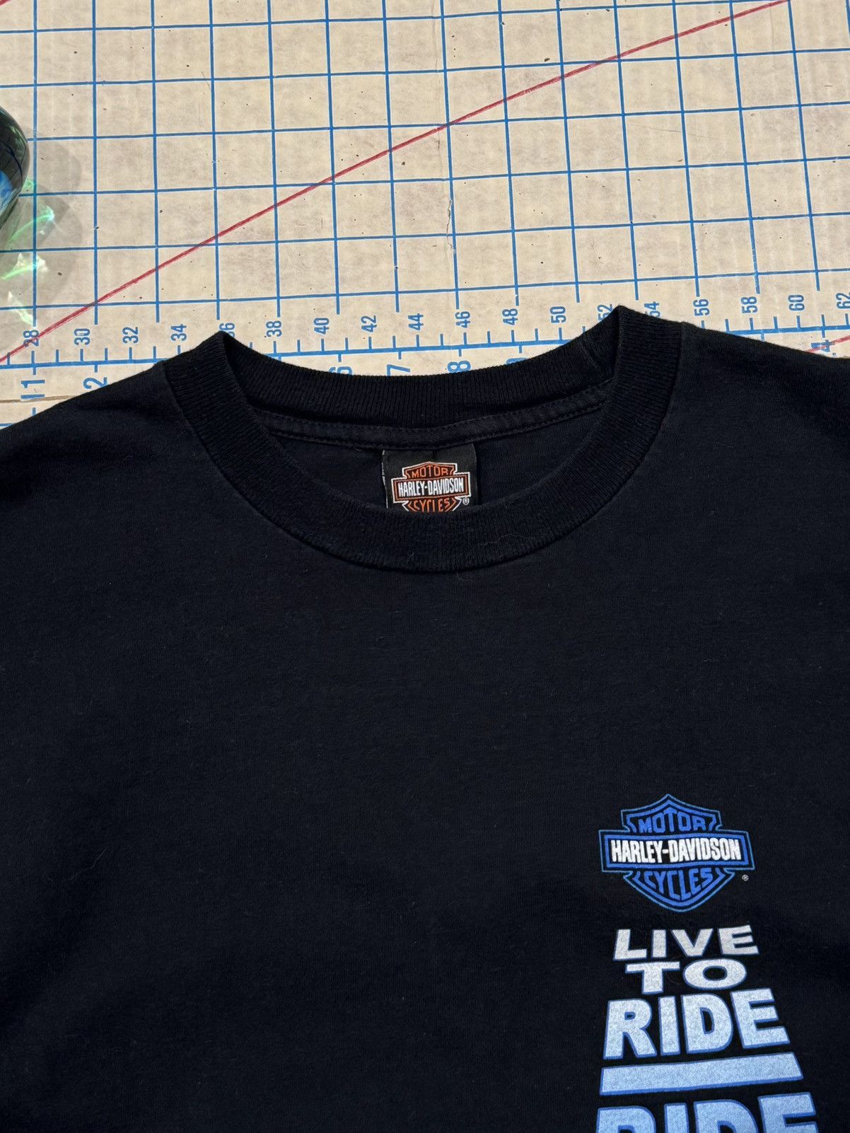 Harley Davidson Harley Davidson Live To Ride Flame Long Sleeve With Flaw Lrg Size US L / EU 52-54 / 3 - 8 Thumbnail