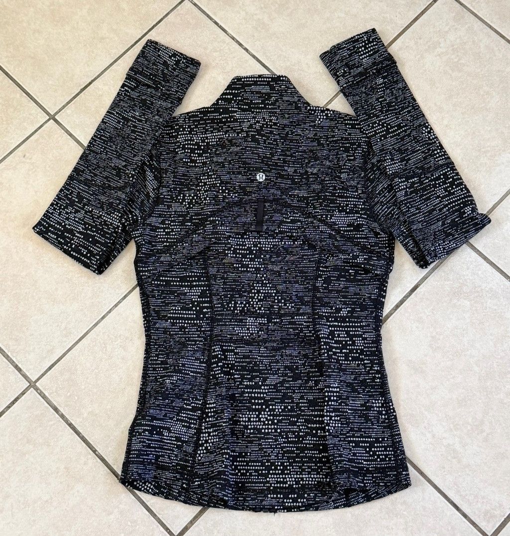 Lululemon LULULEMON DEFINE JACKET LUXTREME DIGITAL RAIN B/W Size 6 Size M / US 6-8 / IT 42-44 - 4 Thumbnail