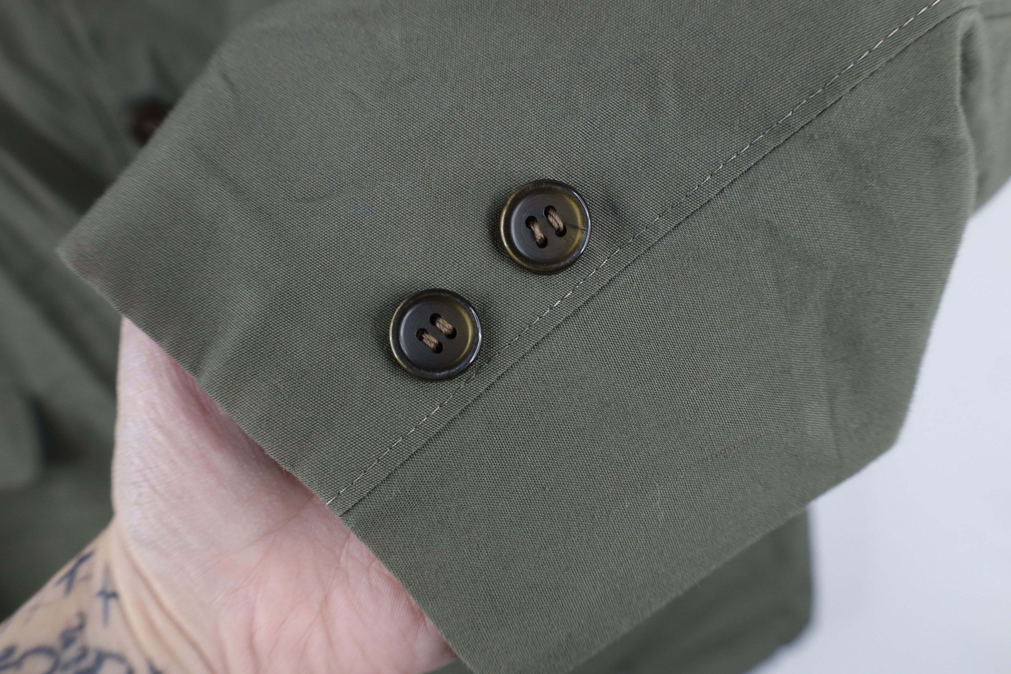 Vintage Vintage 50s Rockabilly Suit Coat Jacket Blazer Green USA Size US L / EU 52-54 / 3 - 4 Thumbnail