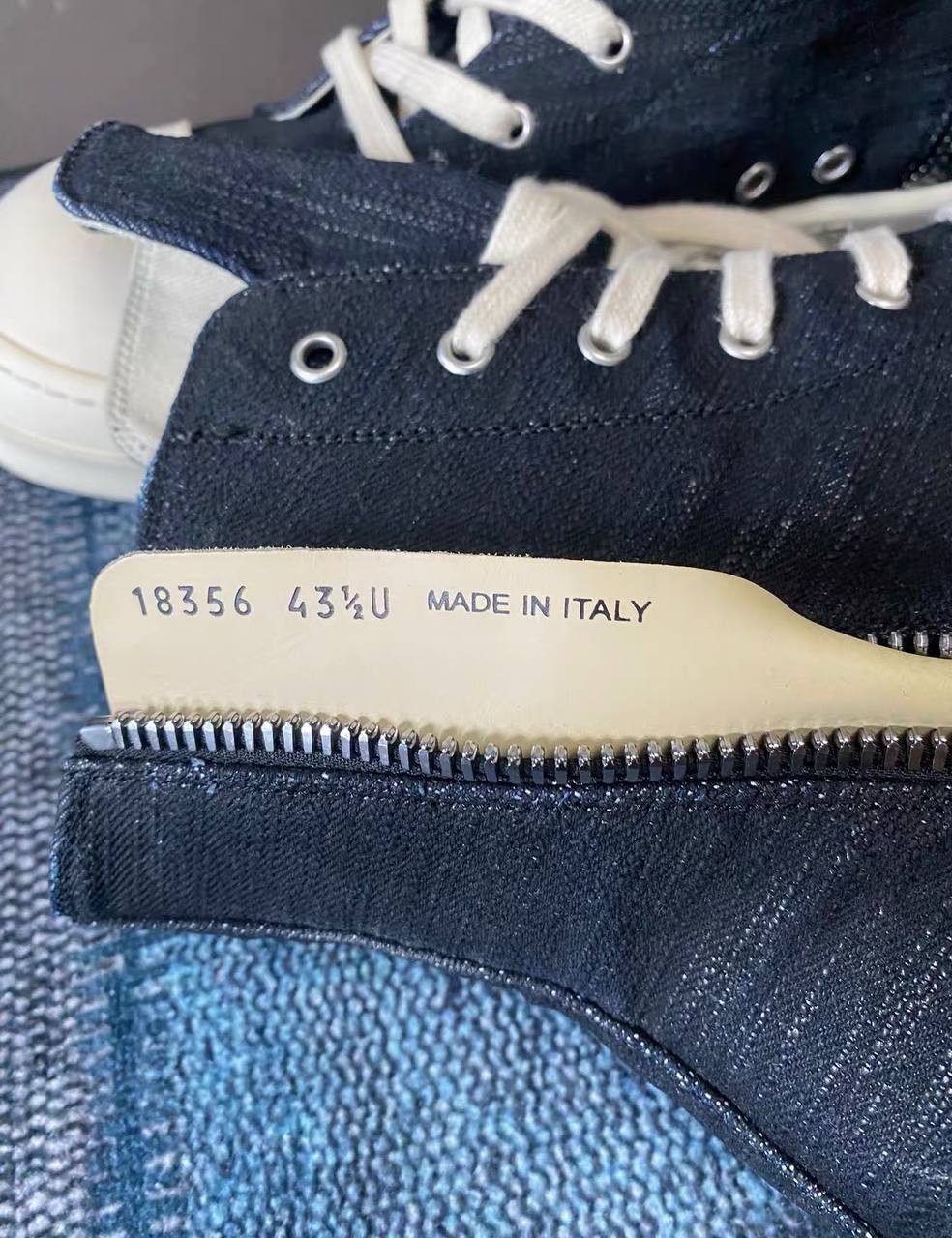 Rick Owens Converse Rick Owens sneakers with double stitching Size US 10.5 / EU 43-44 - 3 Thumbnail