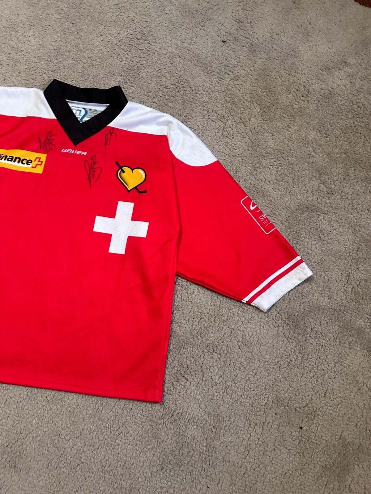 Other SWITZERLAND NATIONAL TEAM ICE HOCKEY SHIRT JERSEY Bauer Size US S / EU 44-46 / 1 - 3 Thumbnail