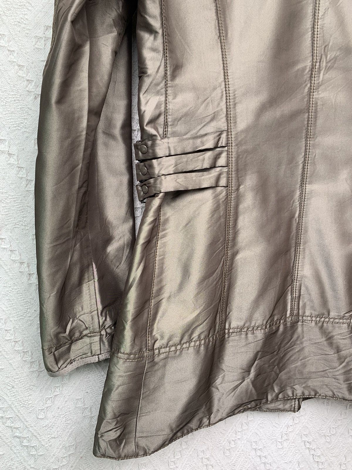 Peuterey Peuterey Asymmetrical Zipper Polyester Short Trenchcoat Size US M / EU 48-50 / 2 - 10 Thumbnail