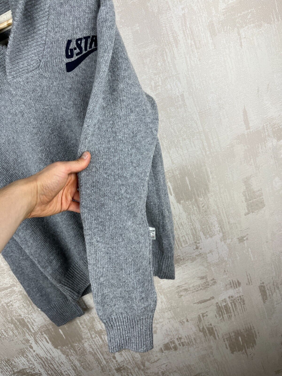 G-Star G-Star RAW Pippen Shawl Collar Knit L/S Sweater Wool Blend Size US L / EU 52-54 / 3 - 9 Thumbnail