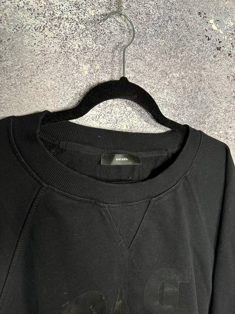 Diesel Diesel Sweatshirt Black Logo Streetwear XL Size Size US XL / EU 56 / 4 - 8 Thumbnail