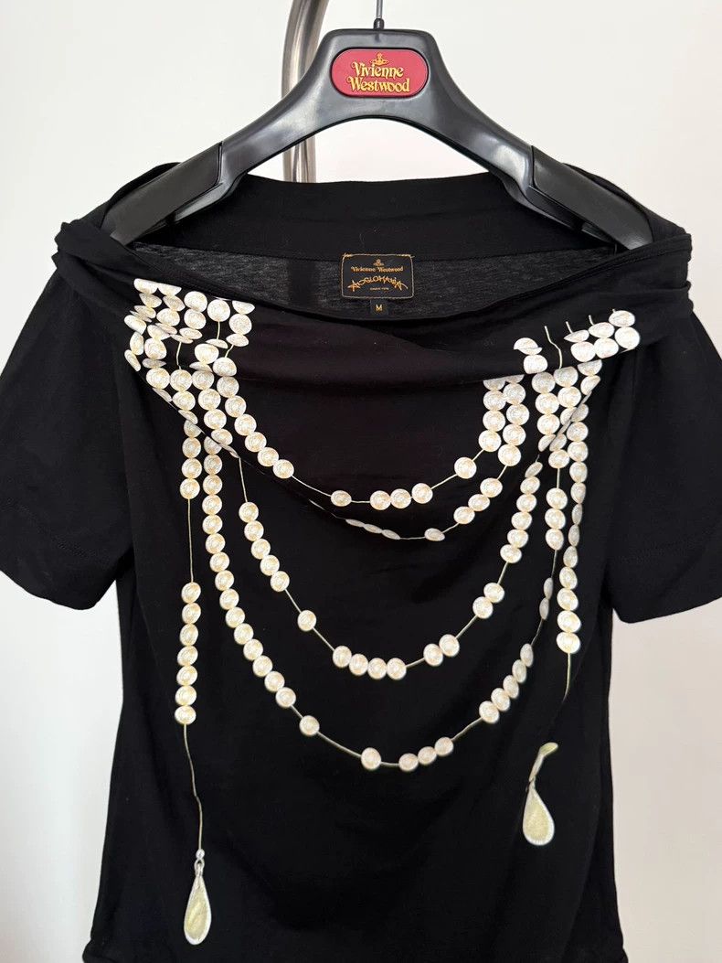 Vivienne Westwood Vivienne Westwood Saturn Drunkard necklace graffiti short Size M / US 6-8 / IT 42-44 - 4 Thumbnail