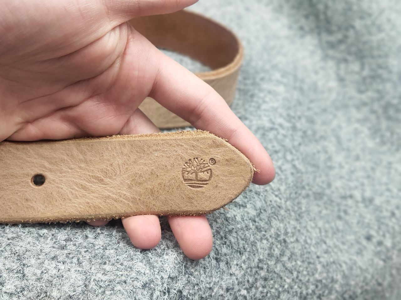 Timberland Timberland Beige Real Leather Minimalist Belt Vintage Style Size ONE SIZE - 9 Thumbnail