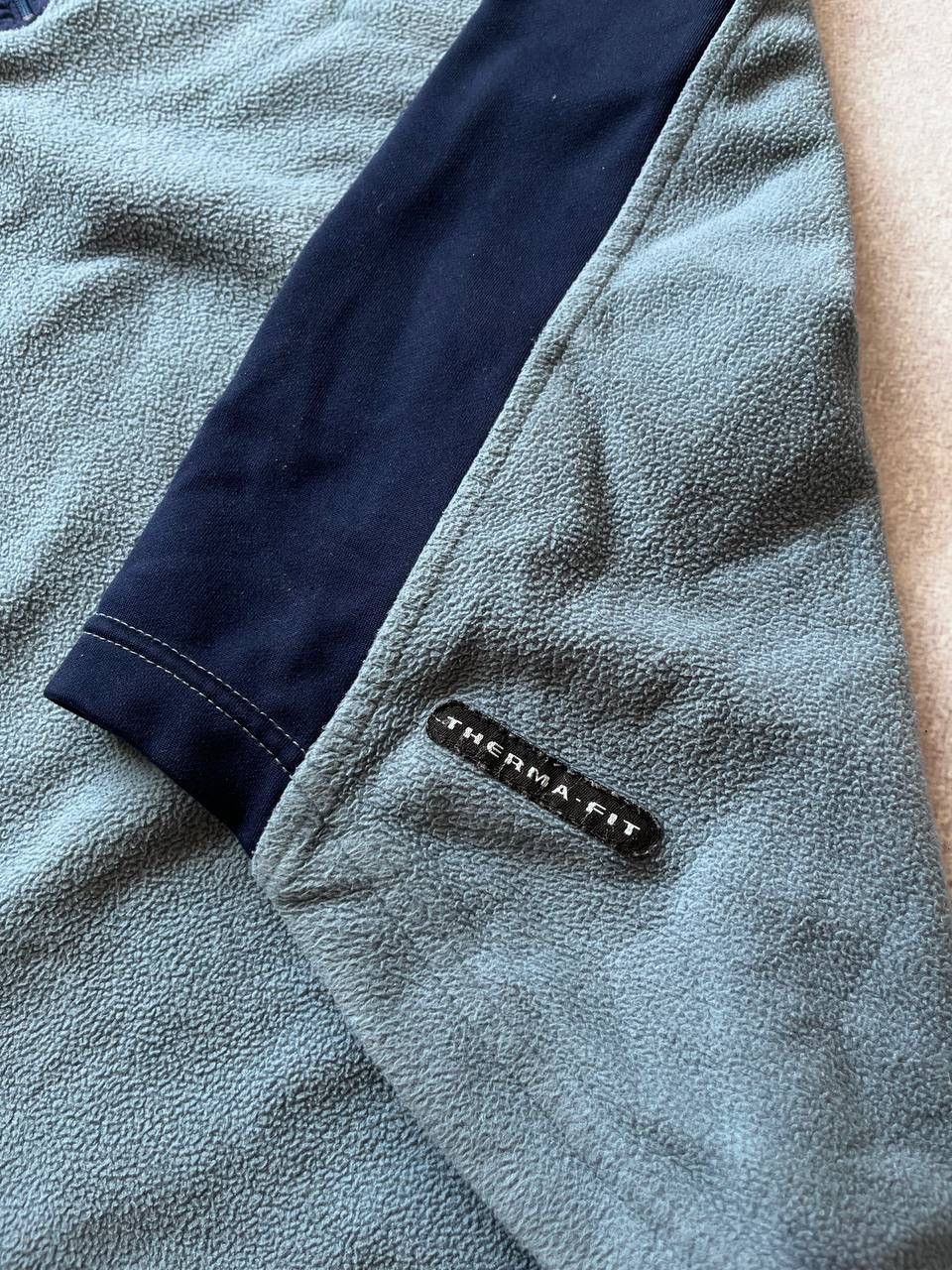 Nike × Vintage Vintage Nike 1/3 Swoosh Fleece Sherpa M Size US M / EU 48-50 / 2 - 6 Thumbnail