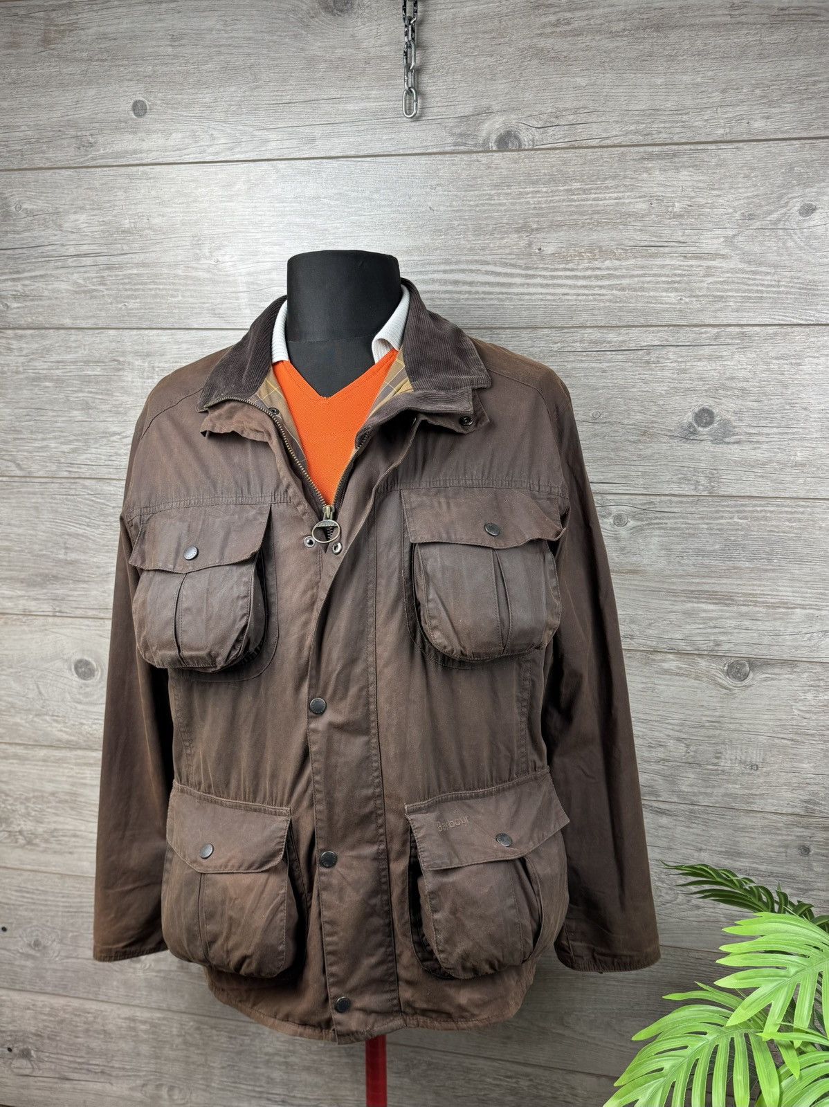 Adidas × Barbour Barbour x Adidas M Baradi MWX0753BK11 waxed