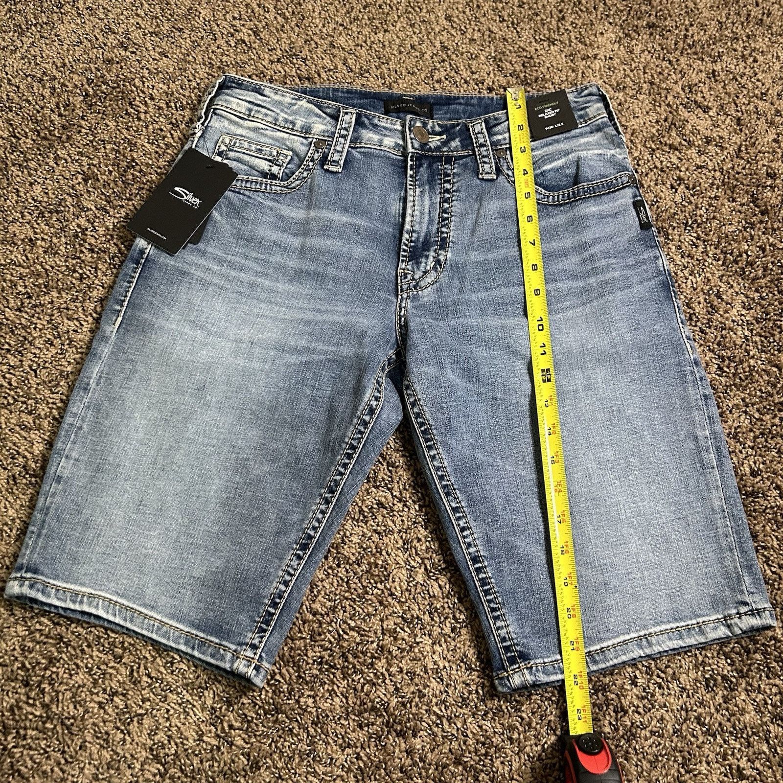 Other Silver Zac Relaxed Fit Shorts W 30 / L 12.5 - NWT! Size US 30 / EU 46 - 11 Thumbnail