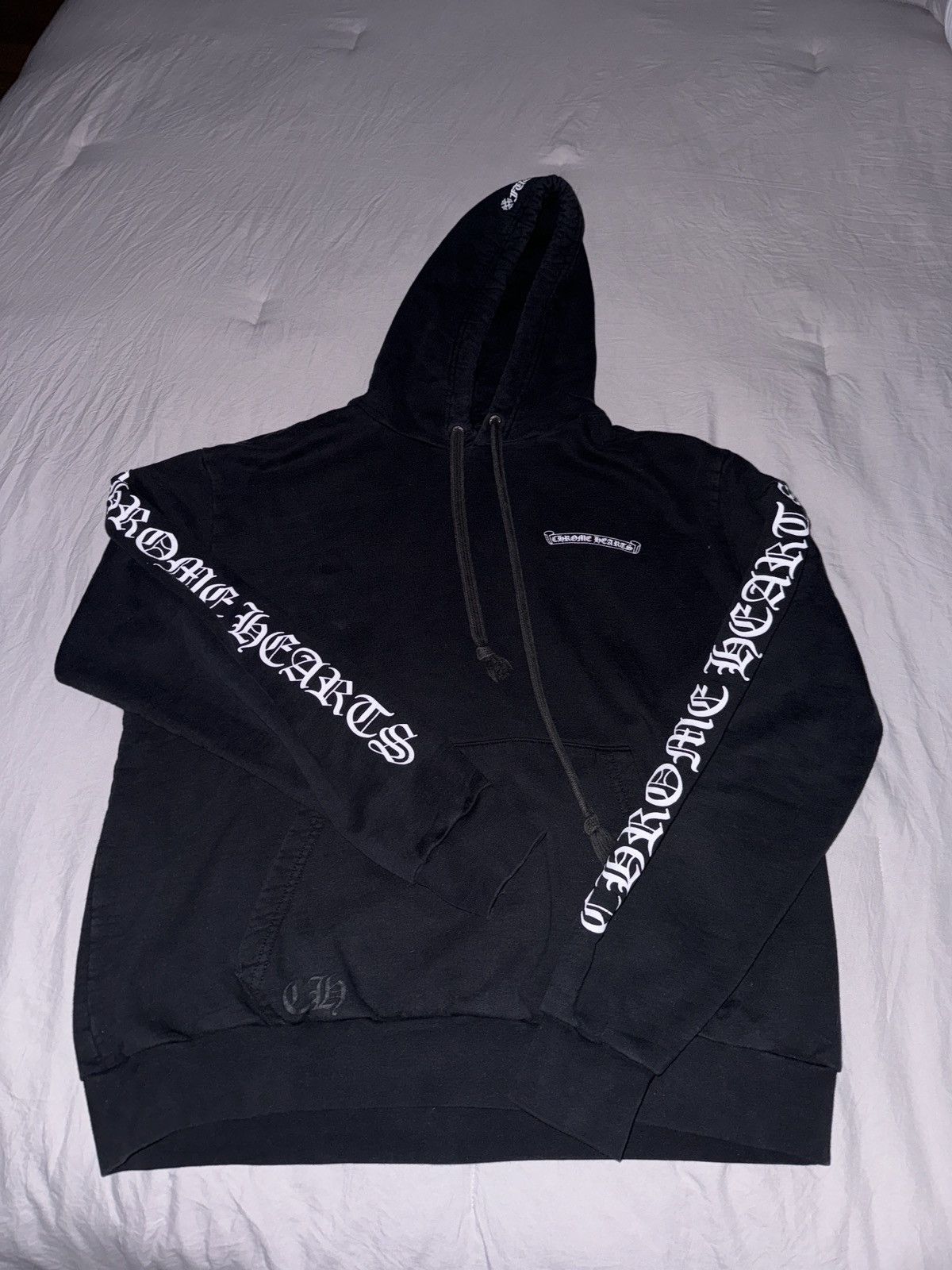 Chrome Hearts Chrome Hearts “Fuck You” Logo Pullover Hoodie (Large