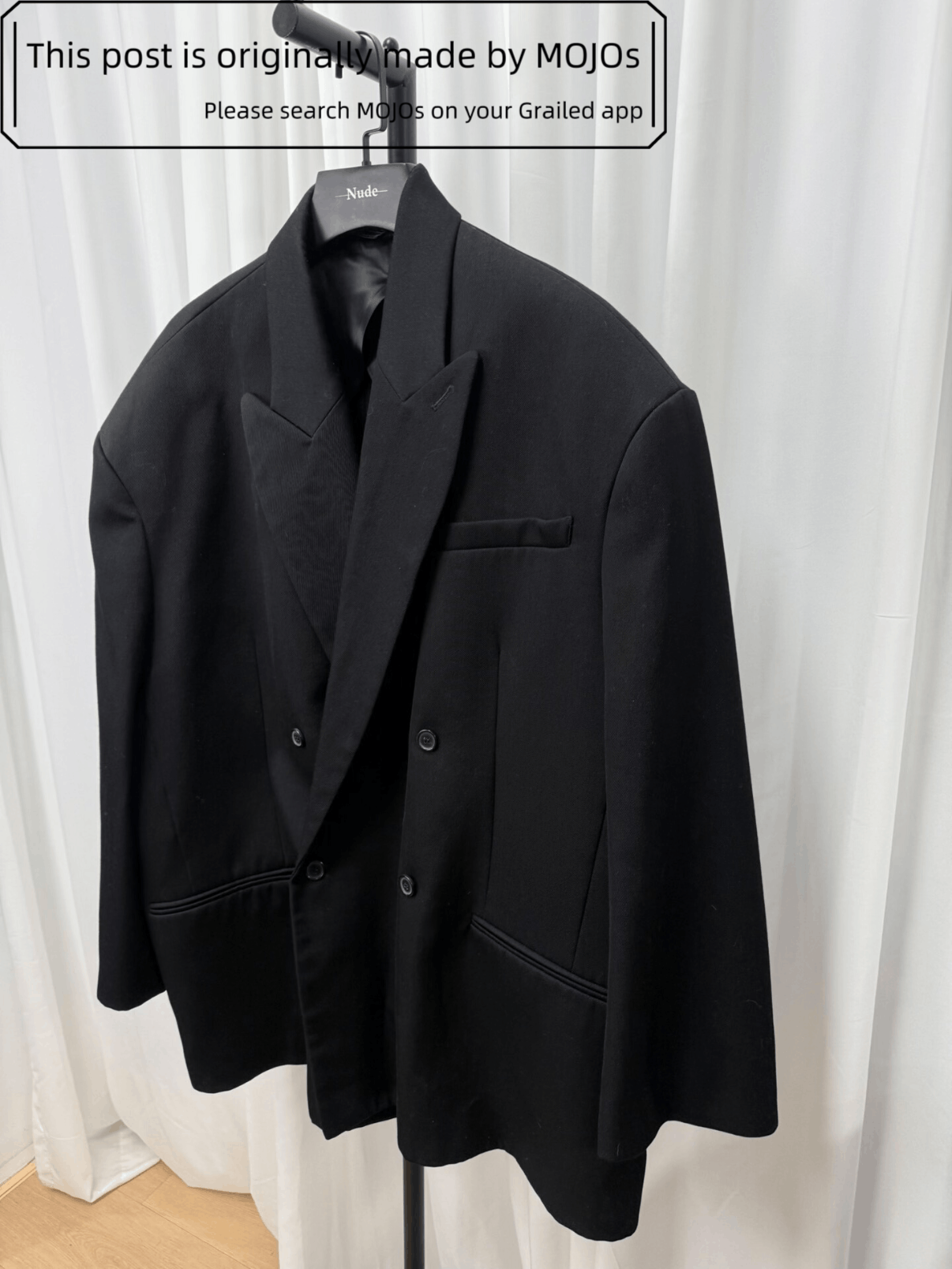 Hed Mayner Hed Mayner 22AW Oversized Blazer mojos12132024 Size US S / EU 44-46 / 1 - 3 Thumbnail