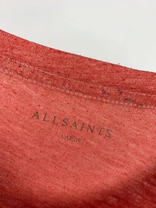 Allsaints Allsaints T-shirt luxury size Large coral band tees Size US L / EU 52-54 / 3 - 3 Thumbnail