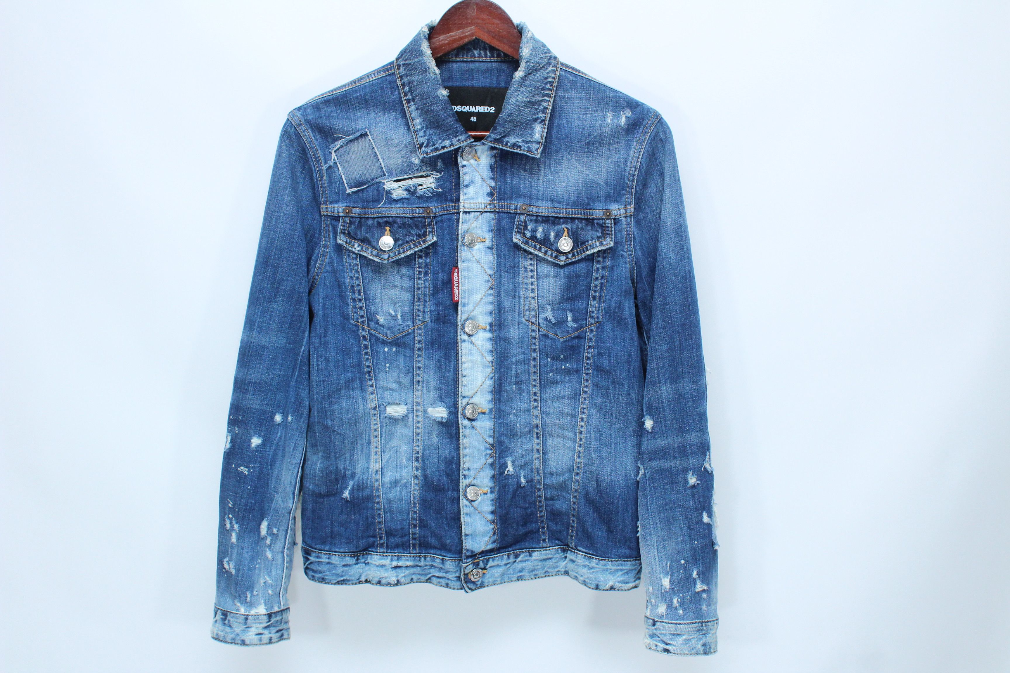 Dsquared2 !!!!! Sale !!!!! Dsquared Denim Phoenix Jean Jacket Size
