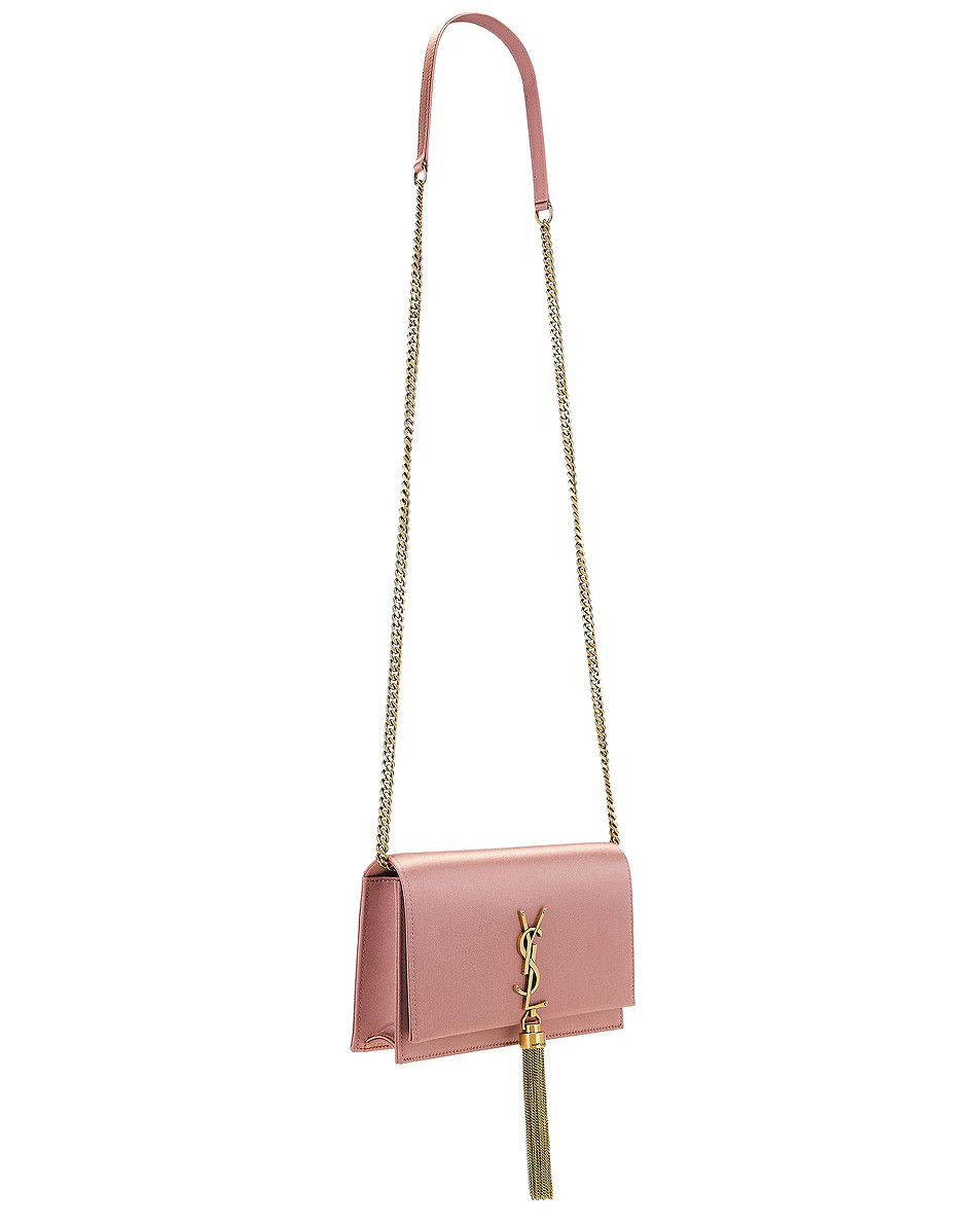 Saint Laurent Paris o1s1wg111225 742833 Size: OS / Kate Mini Bag in Dragee Size ONE SIZE - 4 Thumbnail