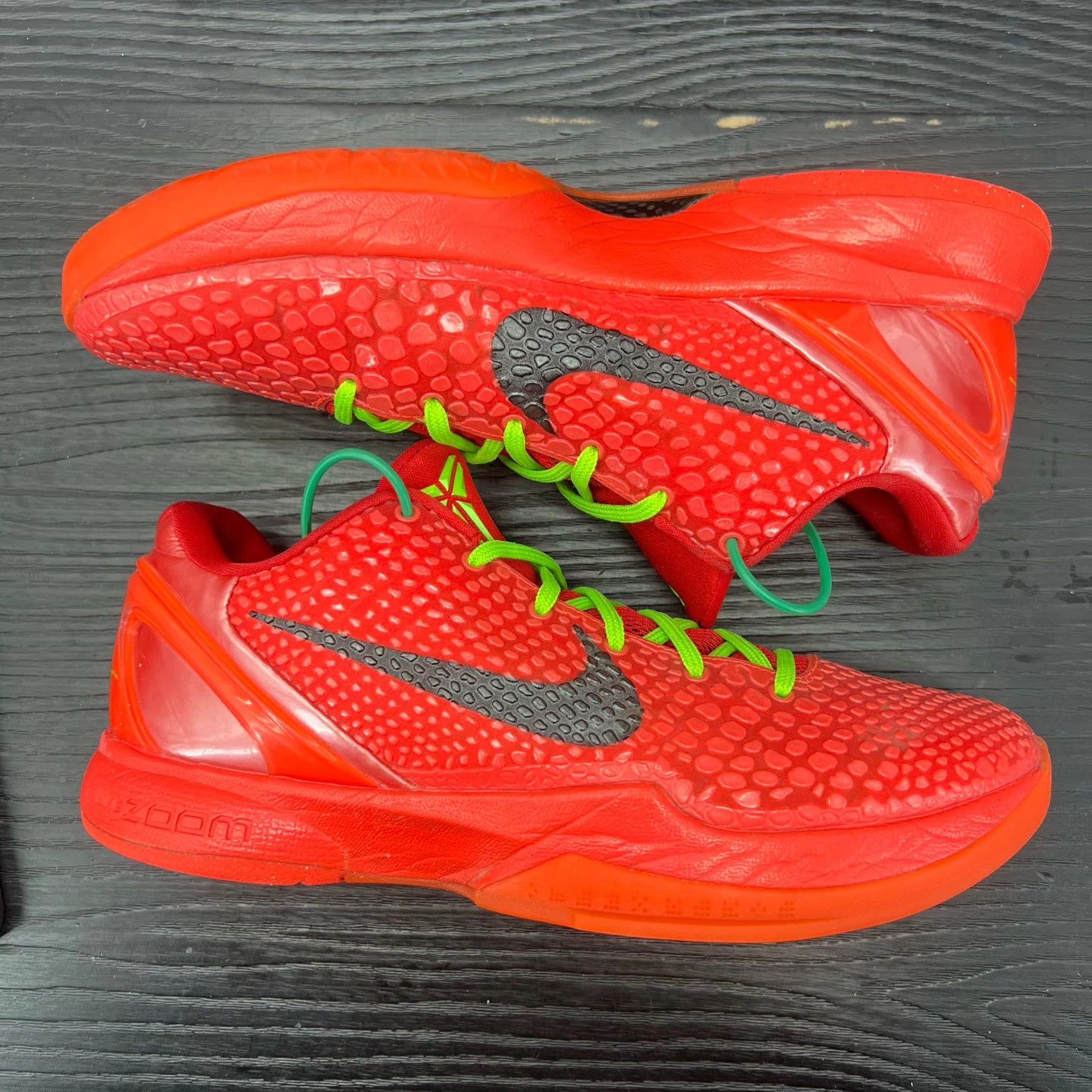 Nike Kobe 6 Reverse Green Hornet 43 Near Mint Original Box Size US 10 / EU 43 - 2 Thumbnail
