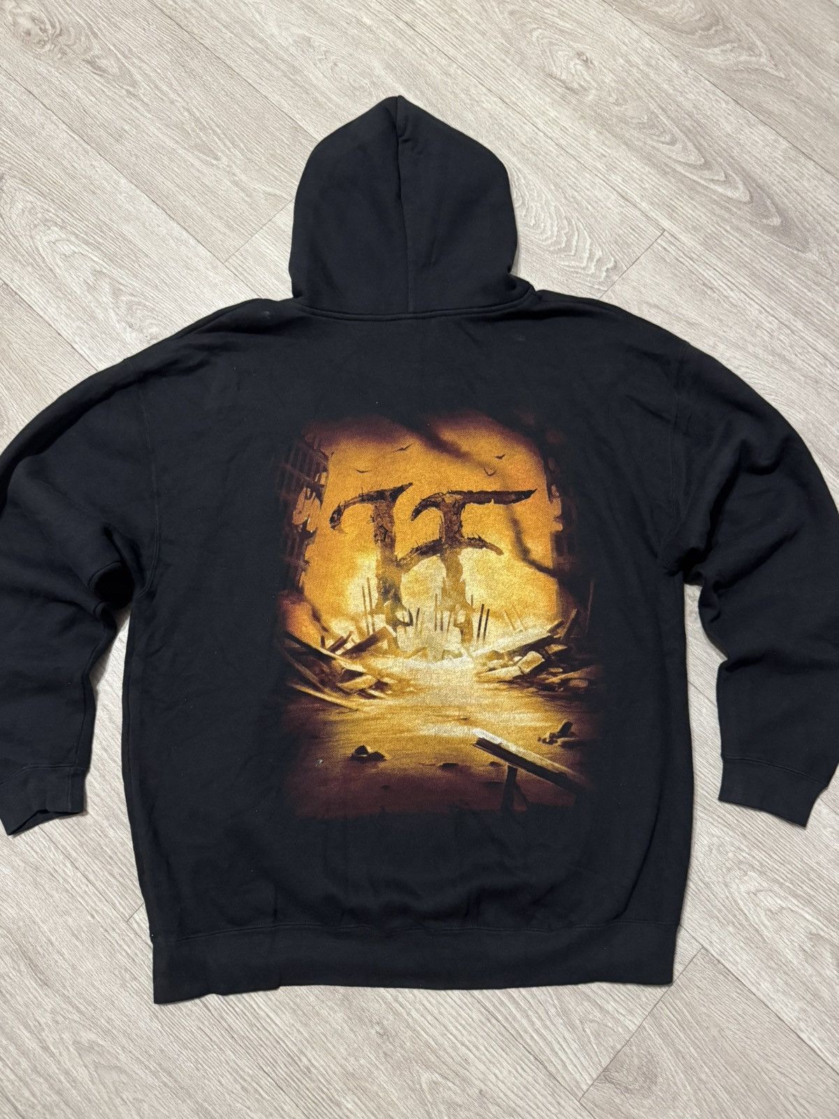 Band Tees 🔷Vintage Hammerfall Hammer Of Dawn Zip Hoodie🔷 Size US XXL / EU 58 / 5 - 5 Thumbnail