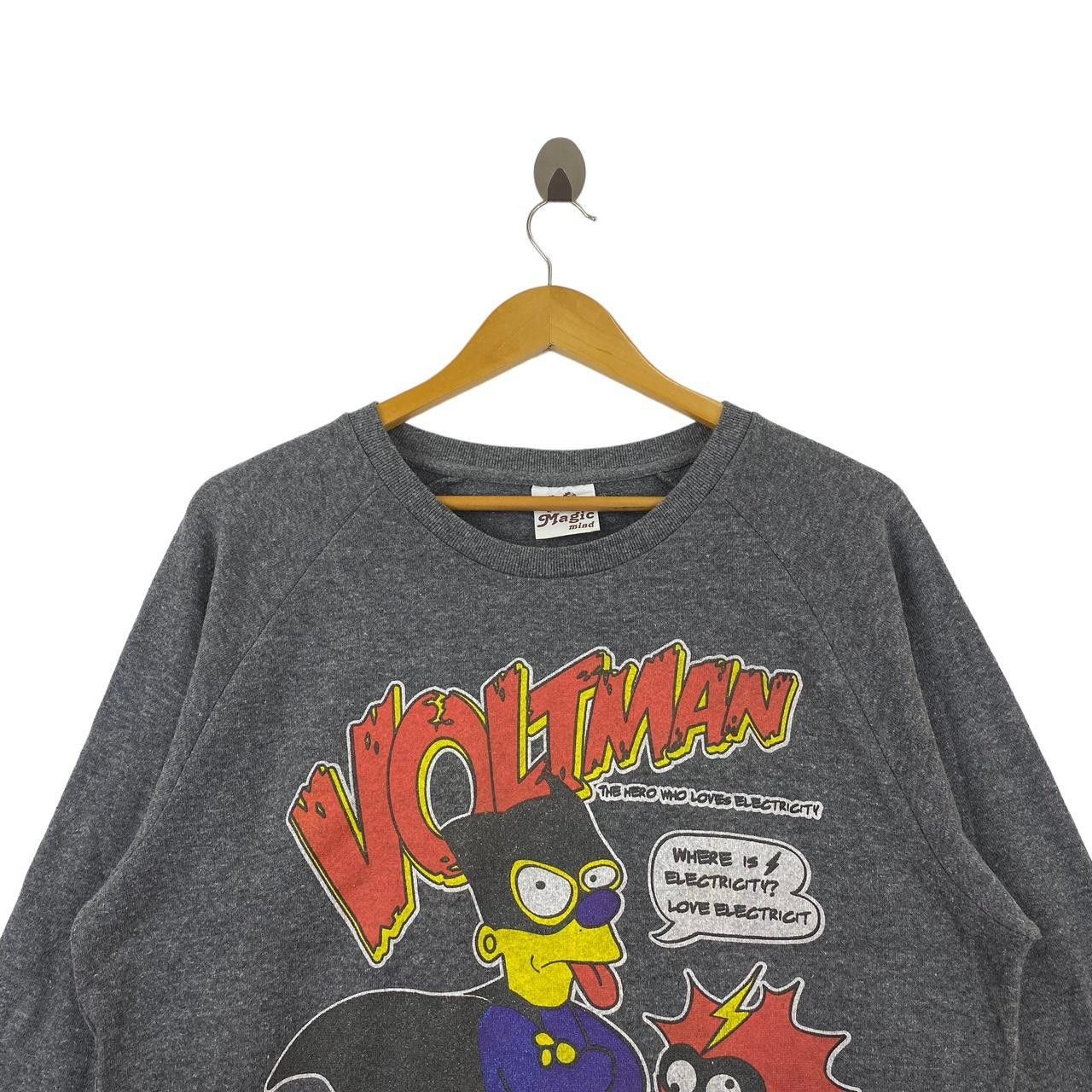 Other BART SIMPSONS VOLTMAN Avenger Evil Parody Cartoon Sweatshirt Size L / US 10 / IT 46 - 3 Thumbnail