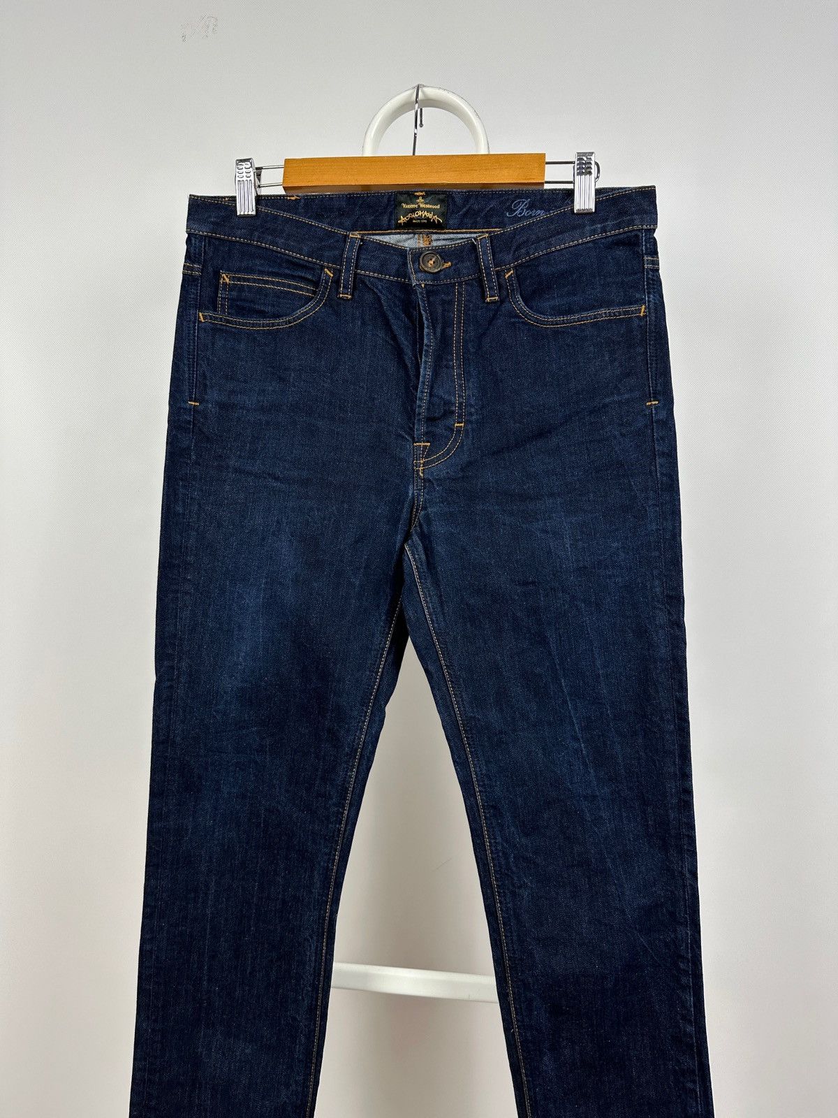 Vivienne Westwood Vivienne Westwood Navy Blue Denim Jeans Pants Size US 30 / EU 46 - 6 Thumbnail
