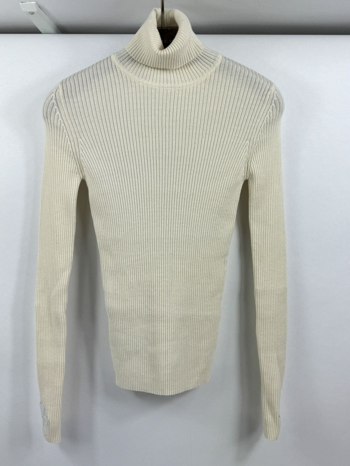 Chrome Hearts CASHMERE TURTLE NECK CROSS PATCH SLEEVE JUMPER (RARE) Size M / US 6-8 / IT 42-44 - 3 Thumbnail