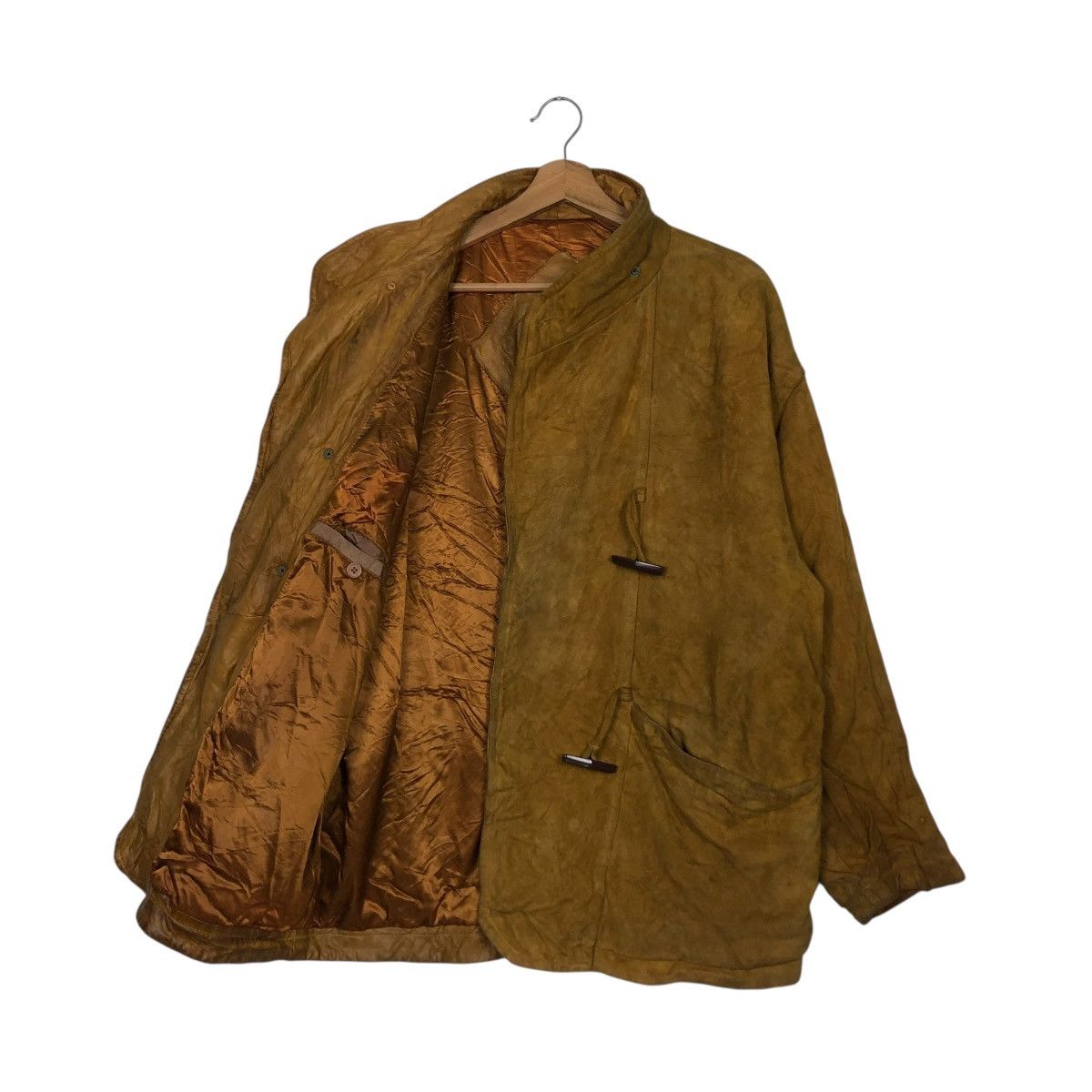 Japanese Brand 🔥VINTAGE CHORE WORK LEATHER JACKET KA UOMO KAPITAL Size US M / EU 48-50 / 2 - 13 Thumbnail