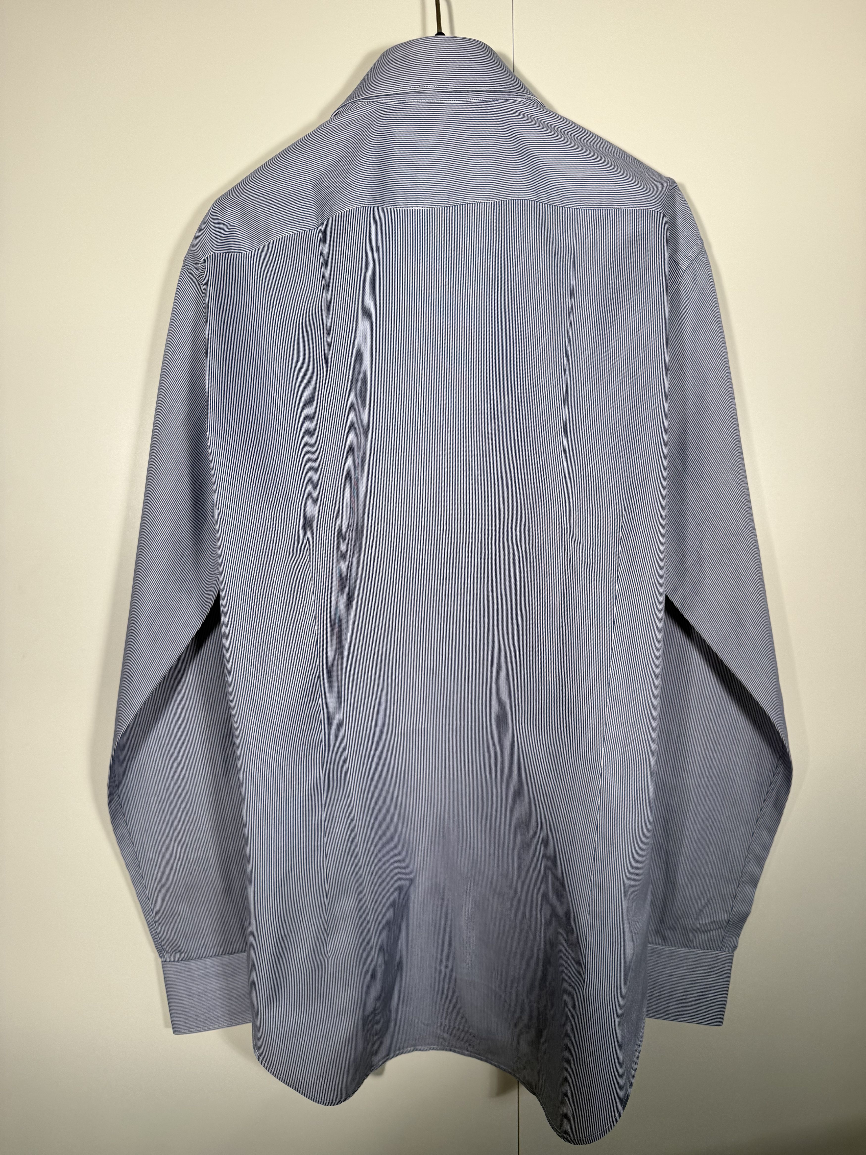 Louis Vuitton Striped Cotton Shirt - LV Side Details Size US S / EU 44-46 / 1 - 2 Thumbnail
