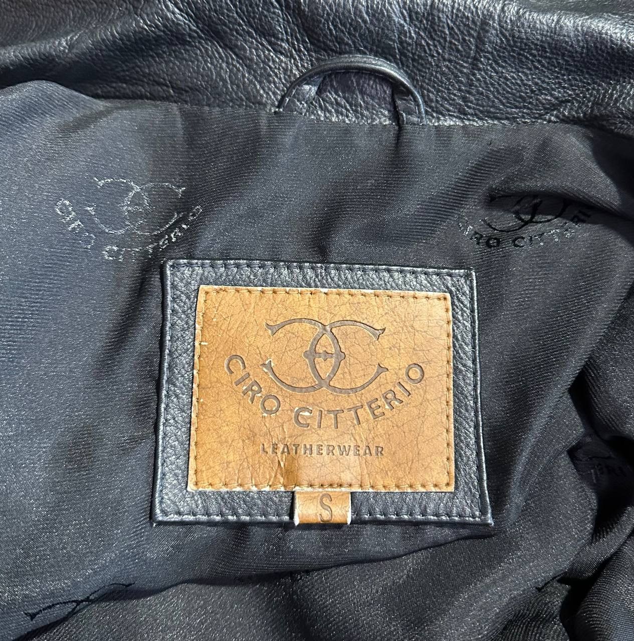 Vintage Ciro Citterio Mens Real Leather Jacket Vintage brutal legend Size US S / EU 44-46 / 1 - 11 Thumbnail