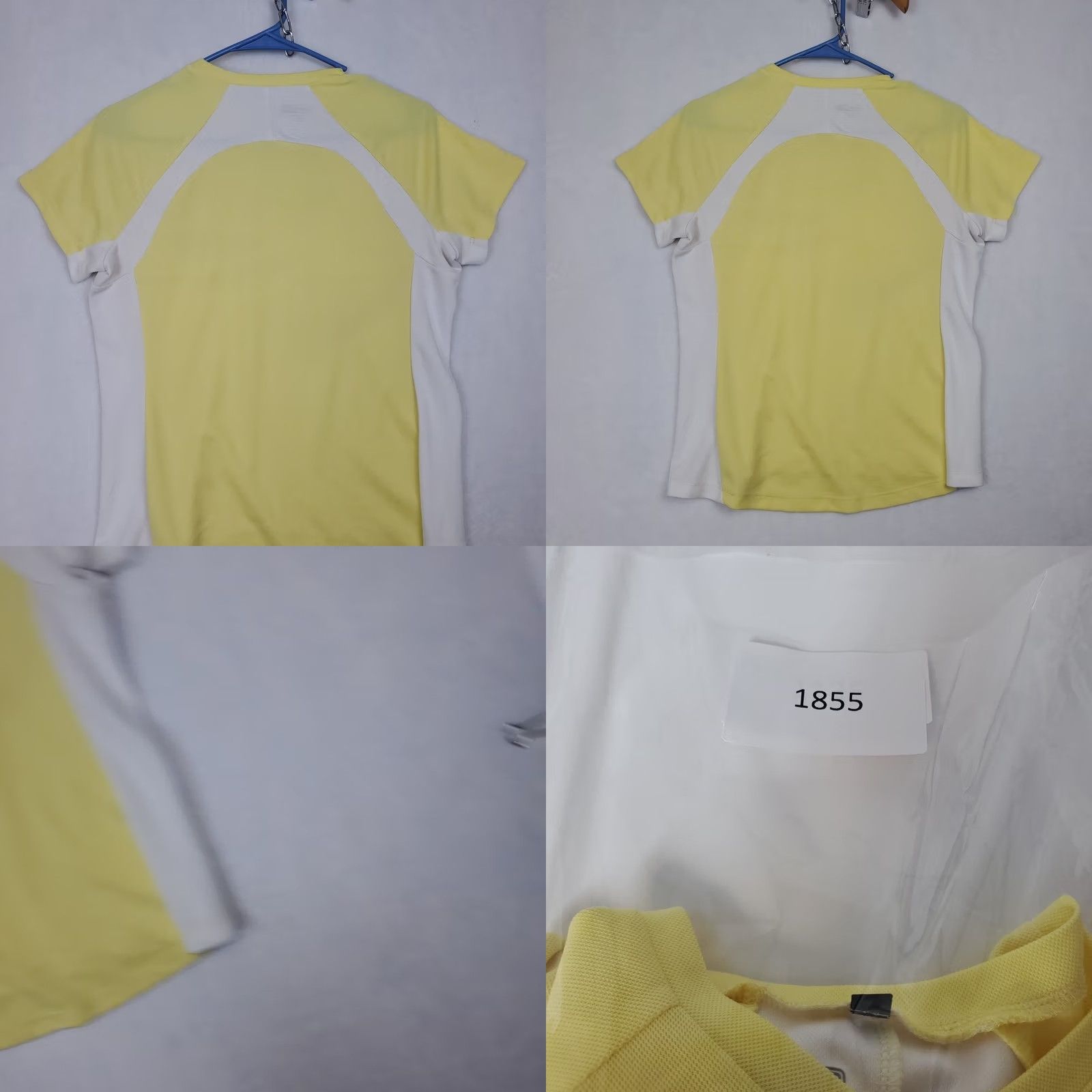 Vintage REI Womens M Short Sleeve V-Neck Outdoor Hiking Shirt Yellow Shirt Womens M Short Sleeve V-Neck Outdoor Hiking Shirt Yellow Size M / US 6-8 / IT 42-44 - 9 Thumbnail