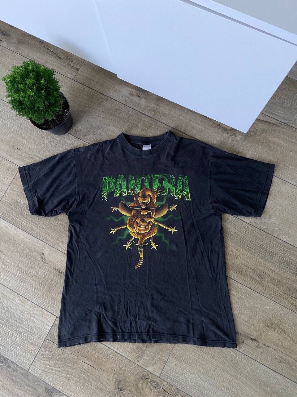 Vintage Vintage 90's Pantera Great Southern Trendkill Rare T-shirt Size US XL / EU 56 / 4 - 3 Thumbnail