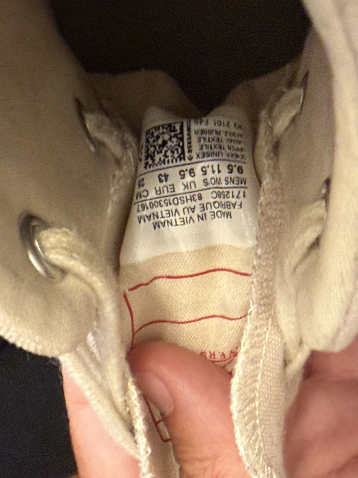 Converse × Kim Jones Chuck Taylor x Kim Jones Hi Tops Size US 9.5 / EU 42-43 - 6 Thumbnail
