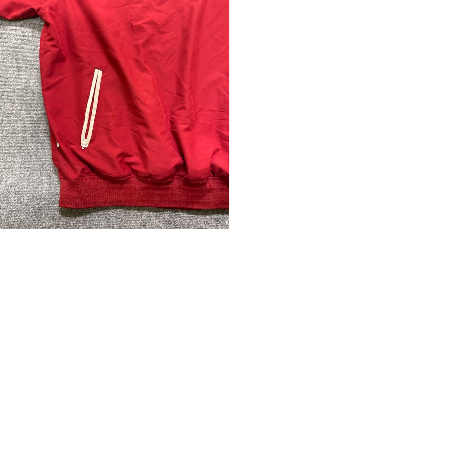 Russell Athletic VINTAGE Russell Athletics Sweatshirt Pullover Nylon Mens L Red Team Issue CEU Size US L / EU 52-54 / 3 - 9 Thumbnail