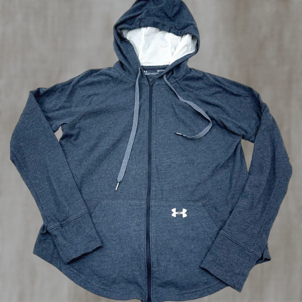 Under Armour Under Armour Shirt Women Small Tee Hoodie Jacket Lightweight Unlined Active Size S / US 4 / IT 40 - 1 Thumbnail