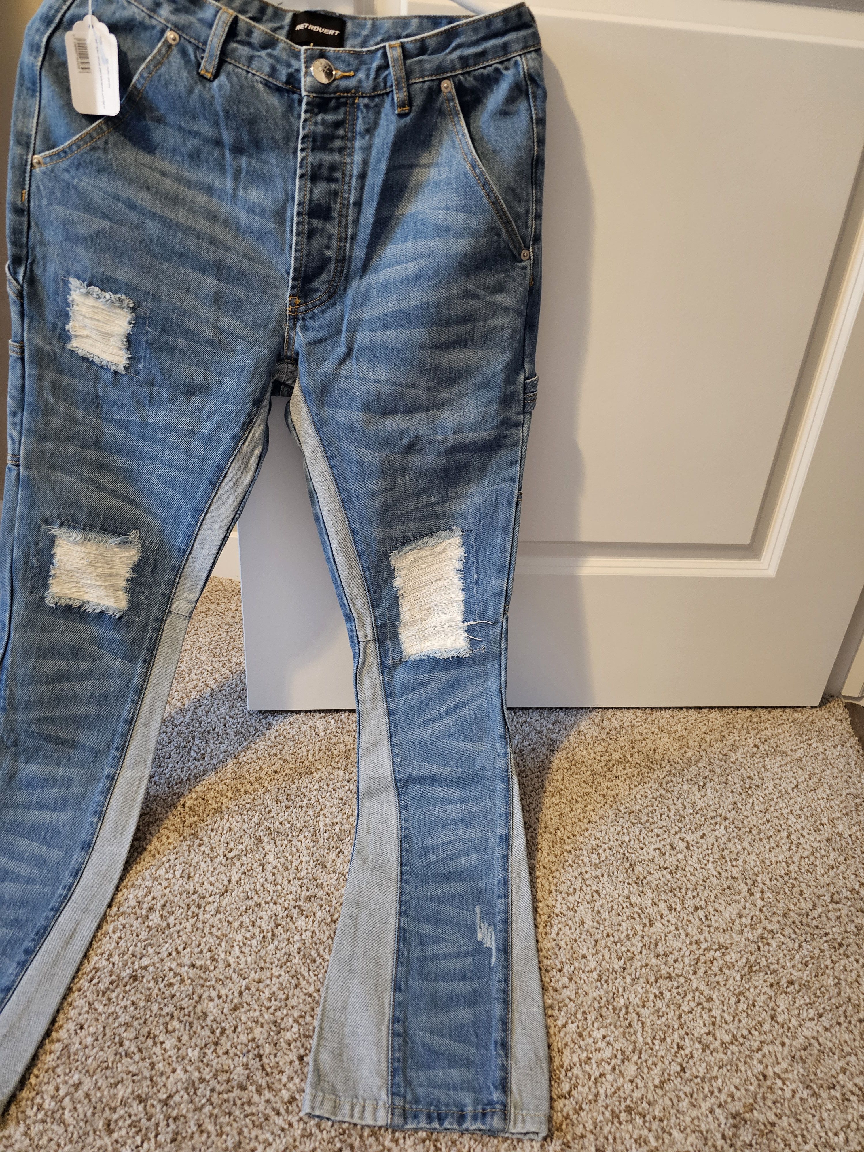 RETROVERT Retrovert distressed jeans Size US 30 / EU 46 - 3 Thumbnail