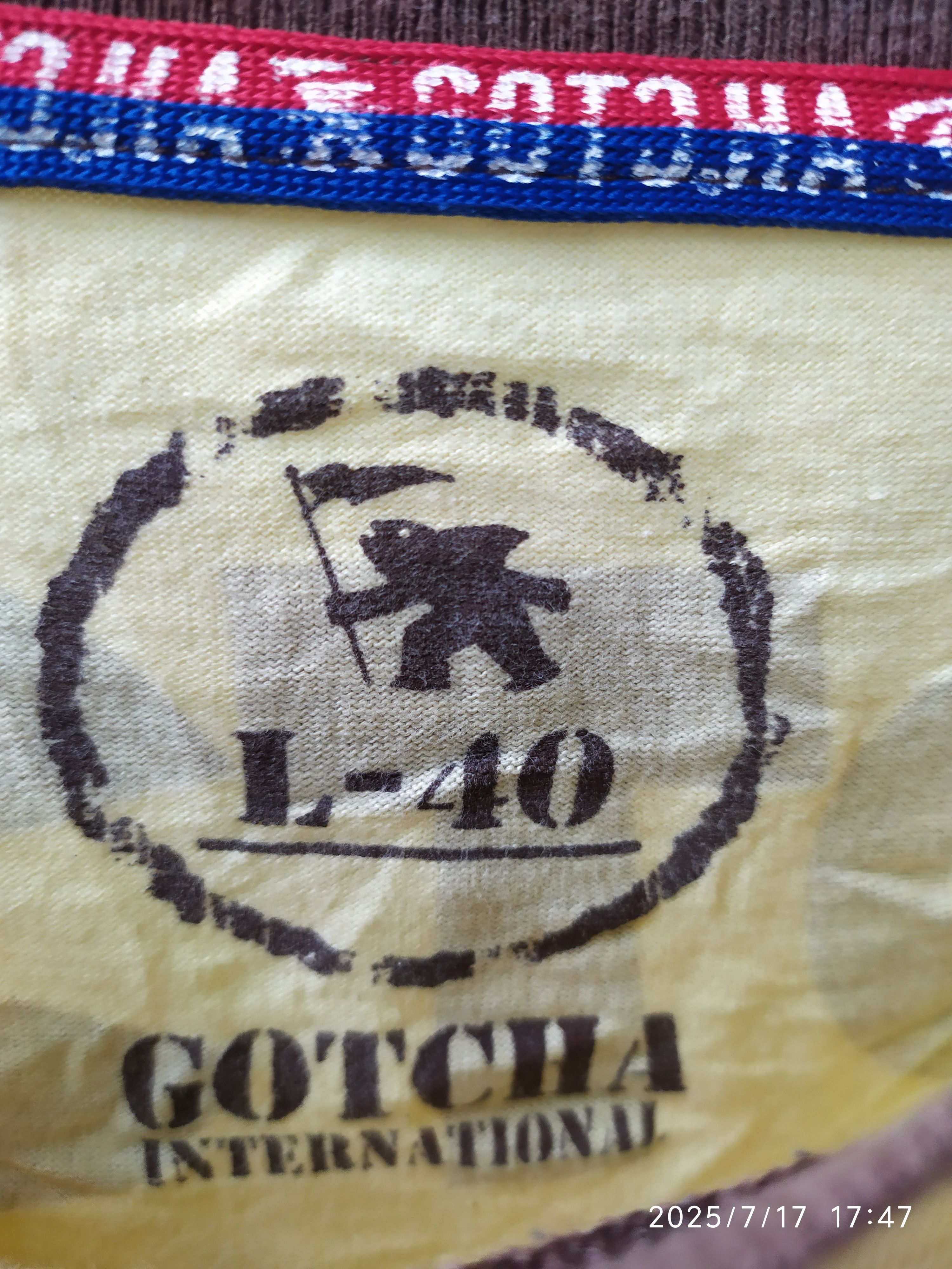 If Six Was Nine Y2K GOTCHA long sleeve shirt Size US L / EU 52-54 / 3 - 8 Thumbnail