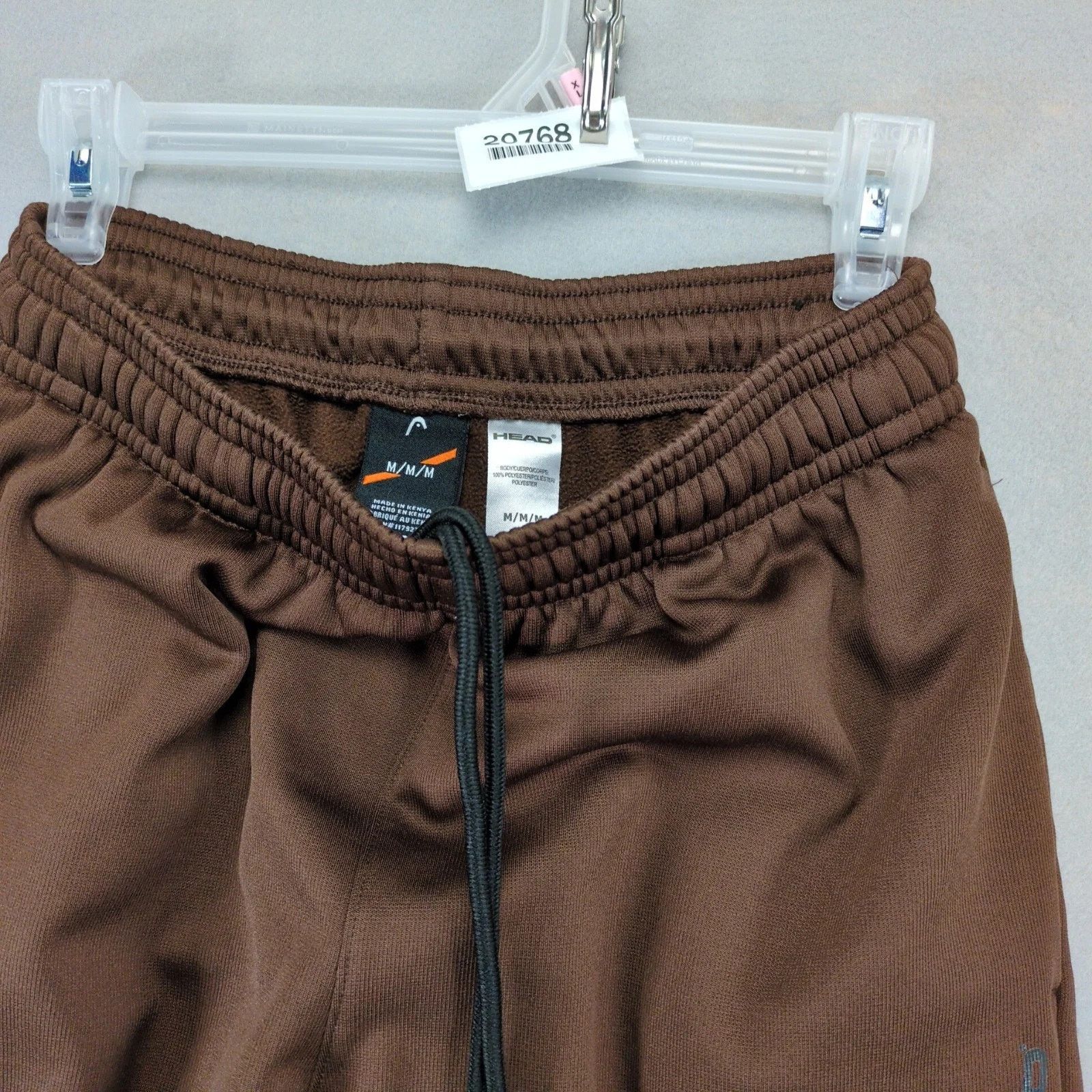 Other Head Brown Fleece Lined Sweatpants Men's M Elastic Waist Size US 28 / EU 44 - 6 Thumbnail