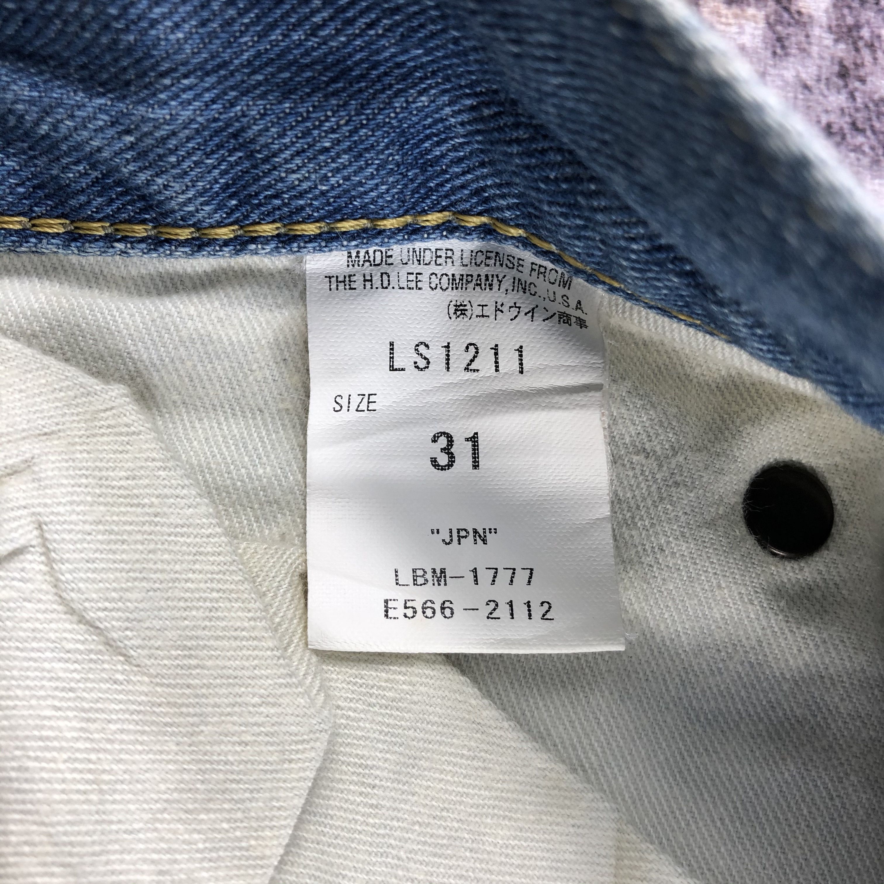 Lee × Vintage Vintage Light Wash Lee Jeans-JM2147 Size US 33 - 13 Thumbnail
