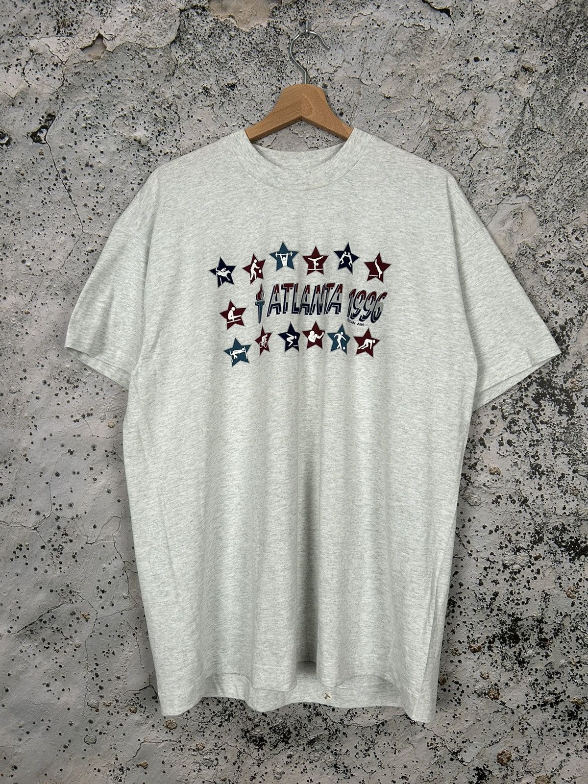 Vintage Vintage 1996 Atlanta Olympic Games Retro Sportswear Rare Size US XL / EU 56 / 4 - 1 Thumbnail
