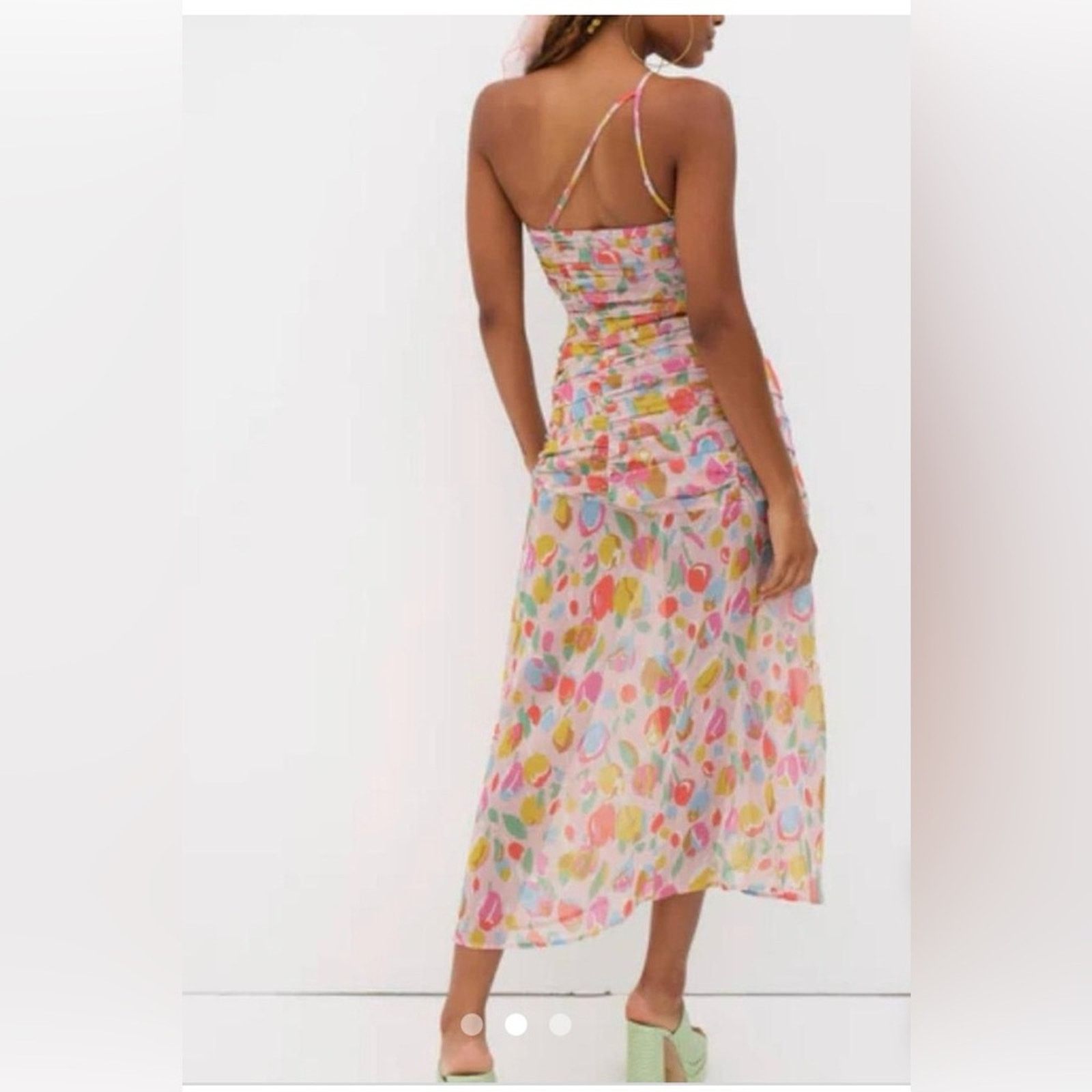 For Love & Lemons NWT For Love & Lemons $249 Floral Midi Dress Size XXS Size XXS / US 00 / IT 34 - 7 Thumbnail