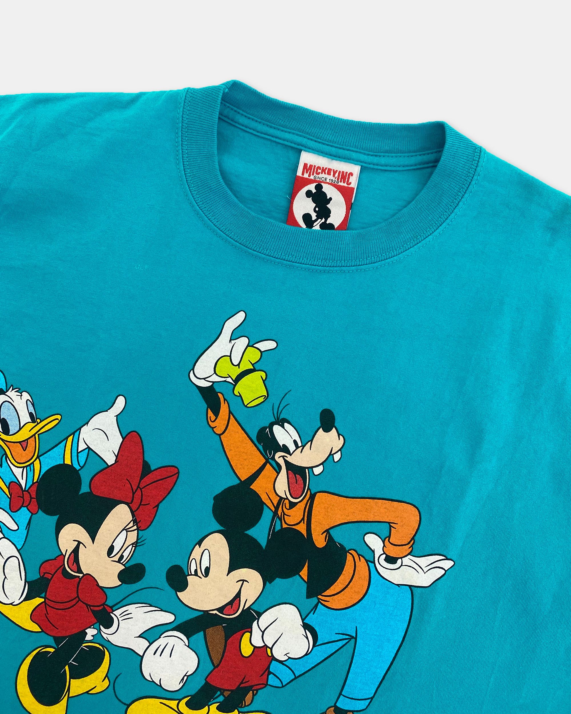 Disney × Vintage 1990s Mickey Gang Graphic T-Shirt Size US L / EU 52-54 / 3 - 2 Thumbnail
